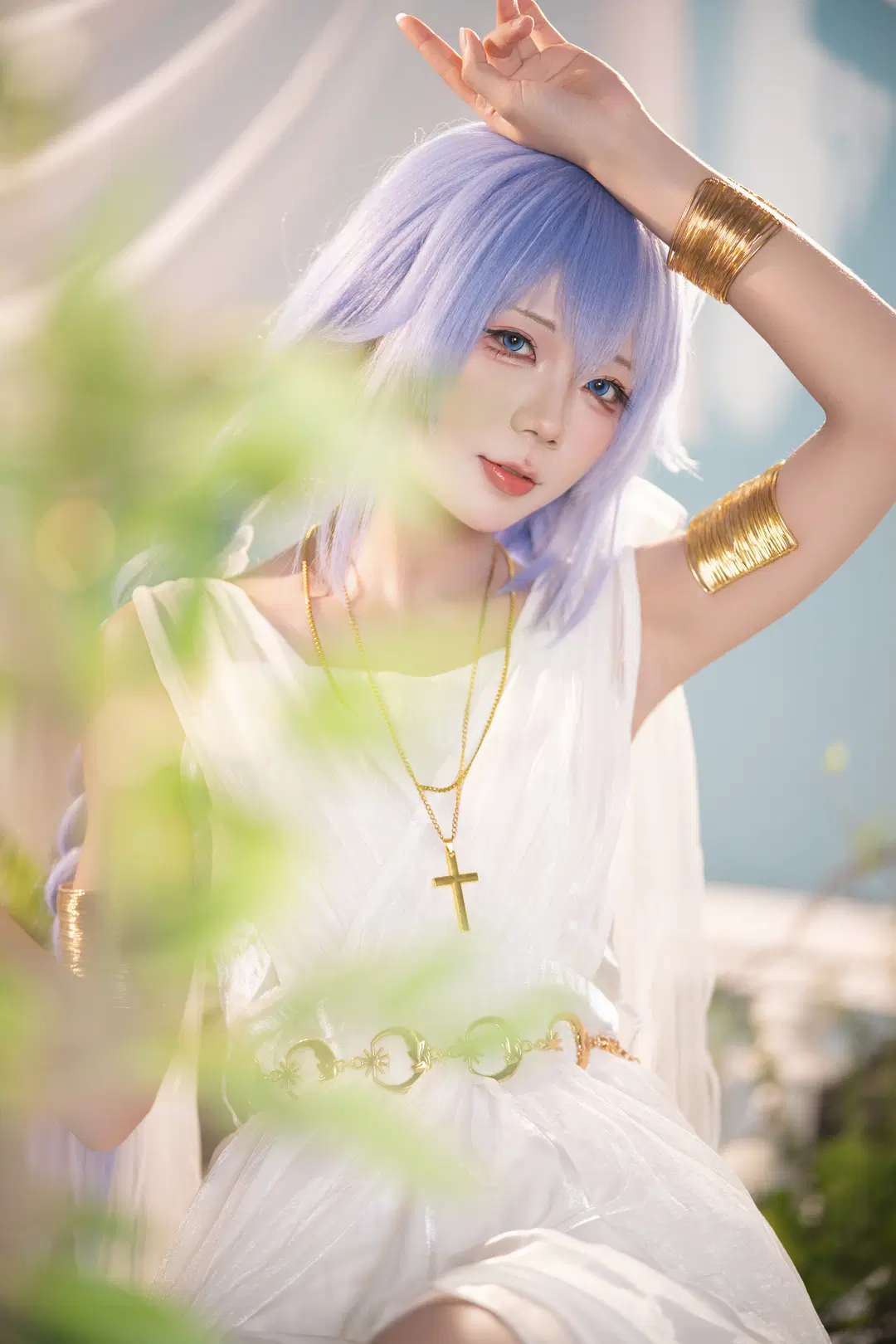 【洛琪希cos】神装洛琪希的纯白幻想 - 暴食水獭 - 第6张