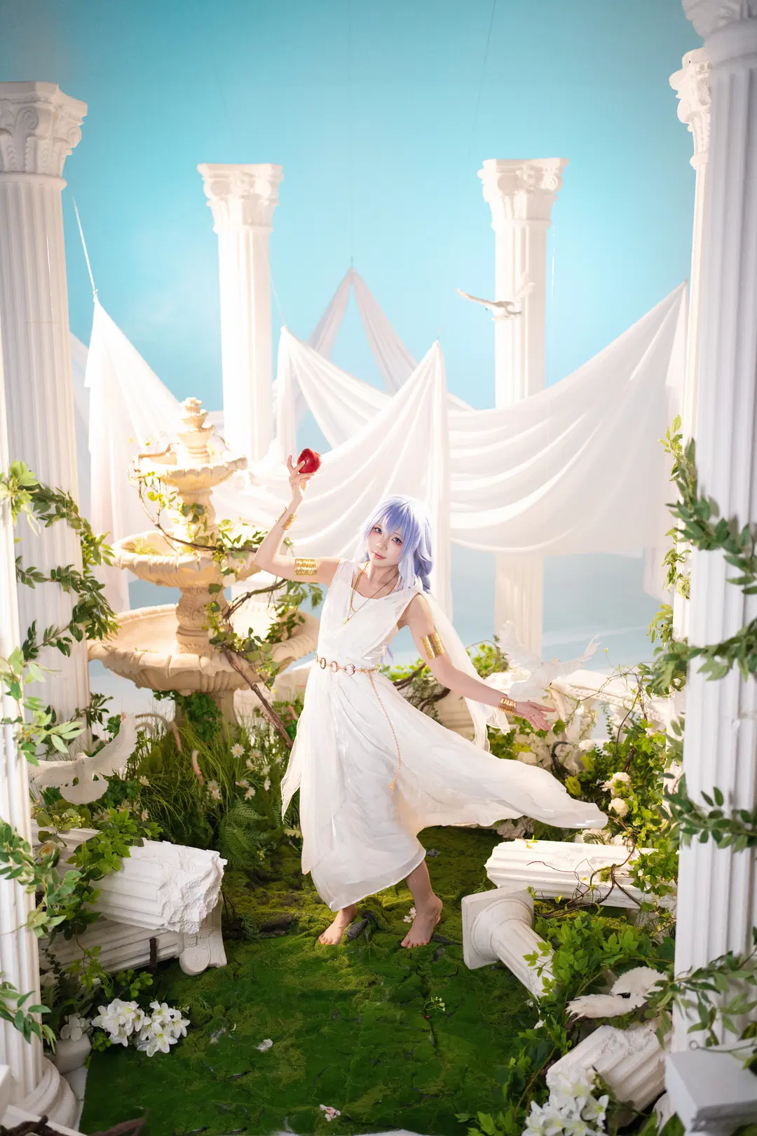 【洛琪希cos】神装洛琪希的纯白幻想 - 暴食水獭 - 第7张