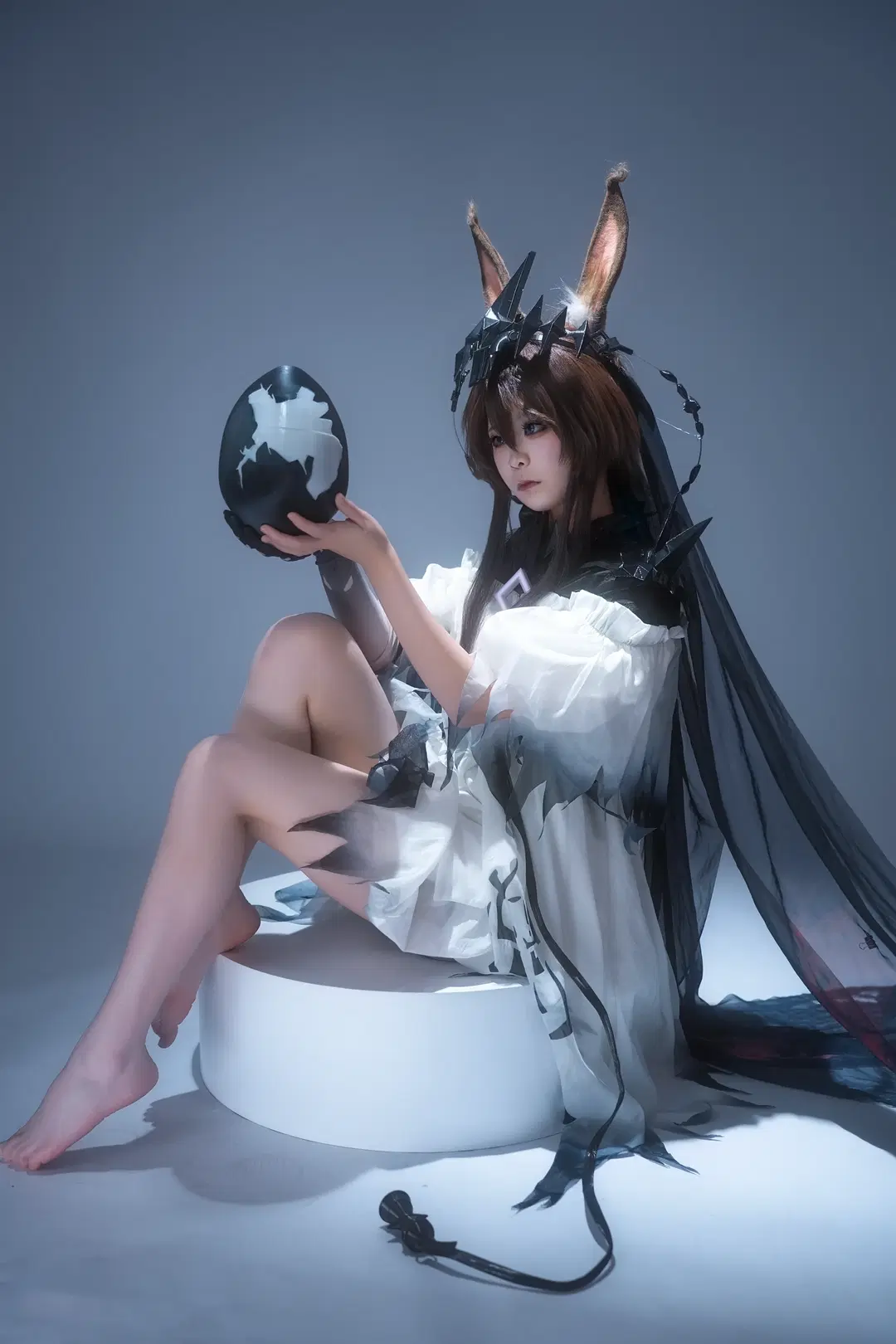 cos正片, 明日方舟, 阿米娅cos, 萨卡兹, 魔王兔
