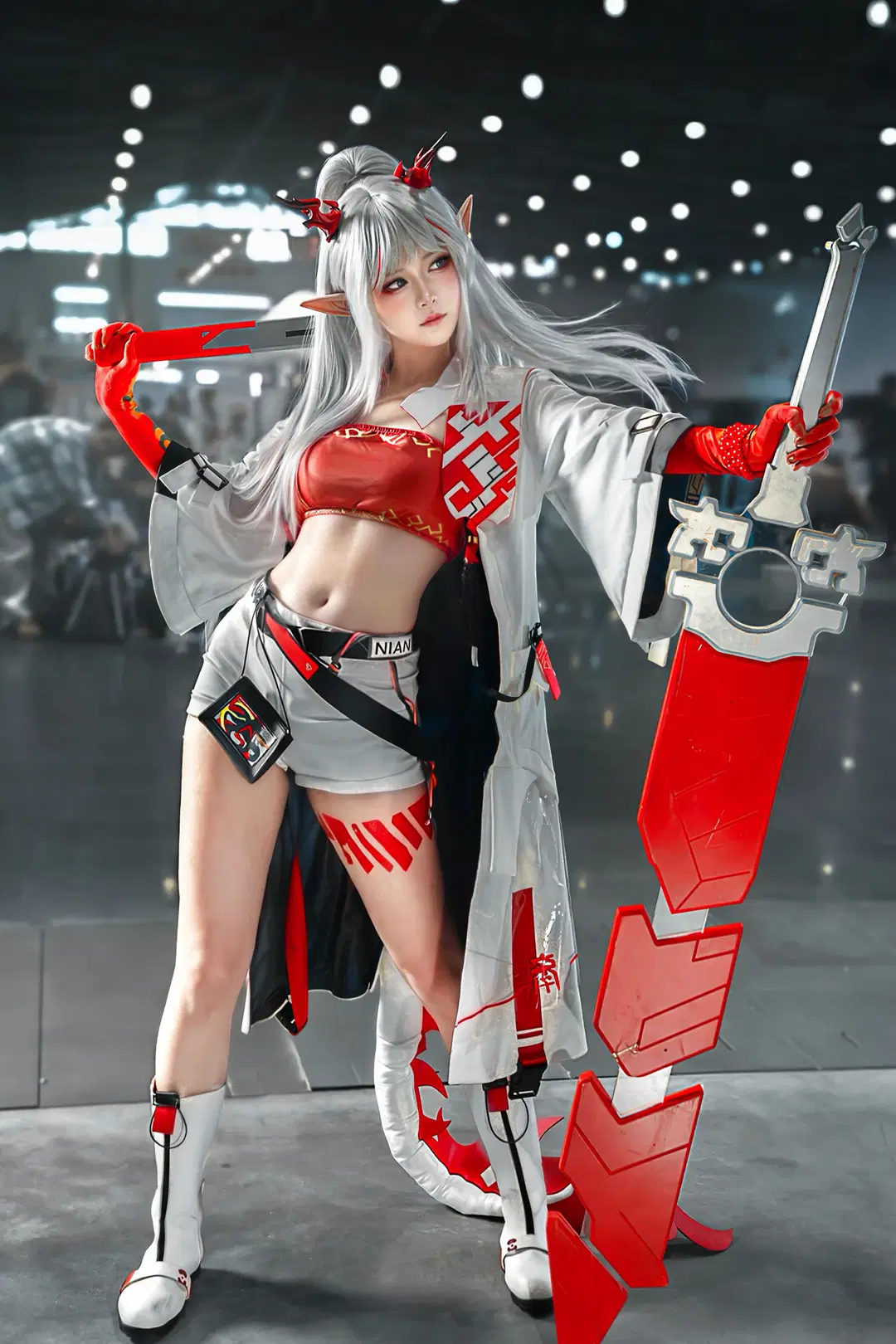 【Nian cosplay】Arknights: Complete Photo Log Across Default, Qipao, and Director Outfits by 浮梅梅梅 - Image 2
