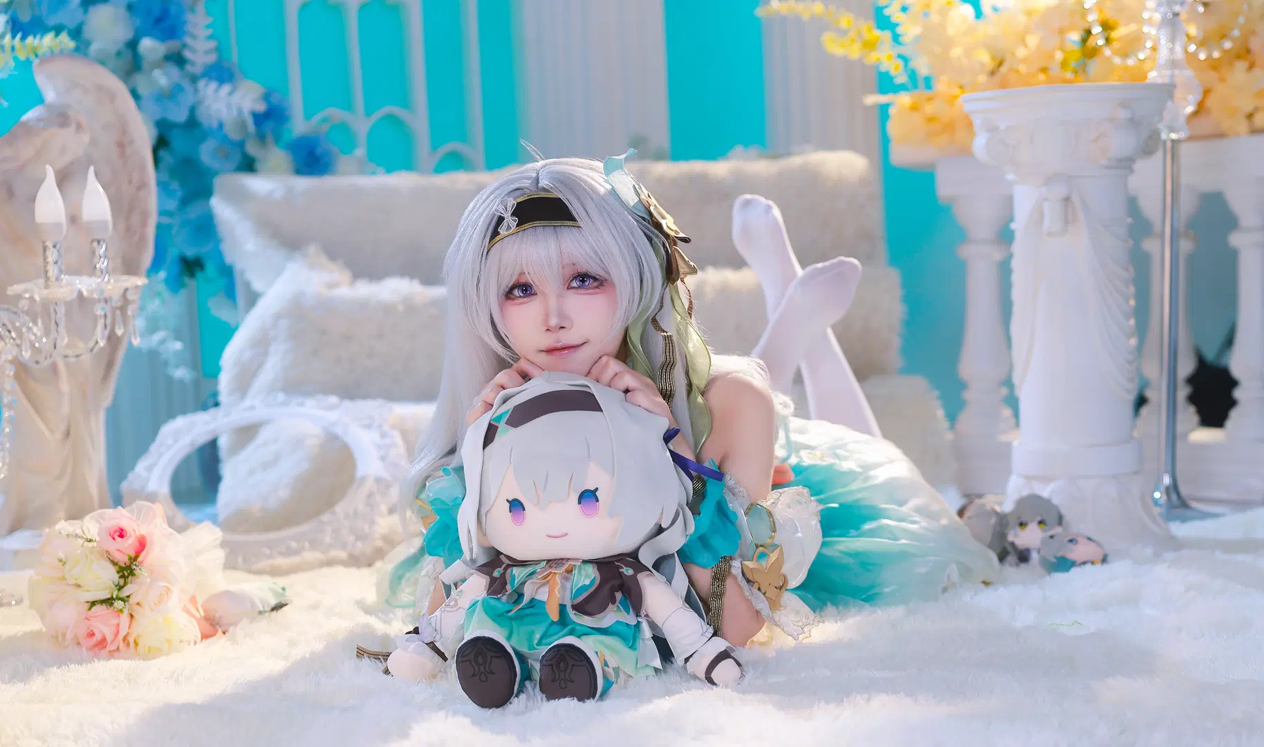 【流萤cos】崩坏星穹铁道，花嫁记忆的梦幻时刻 - 虹白白 - 第3张