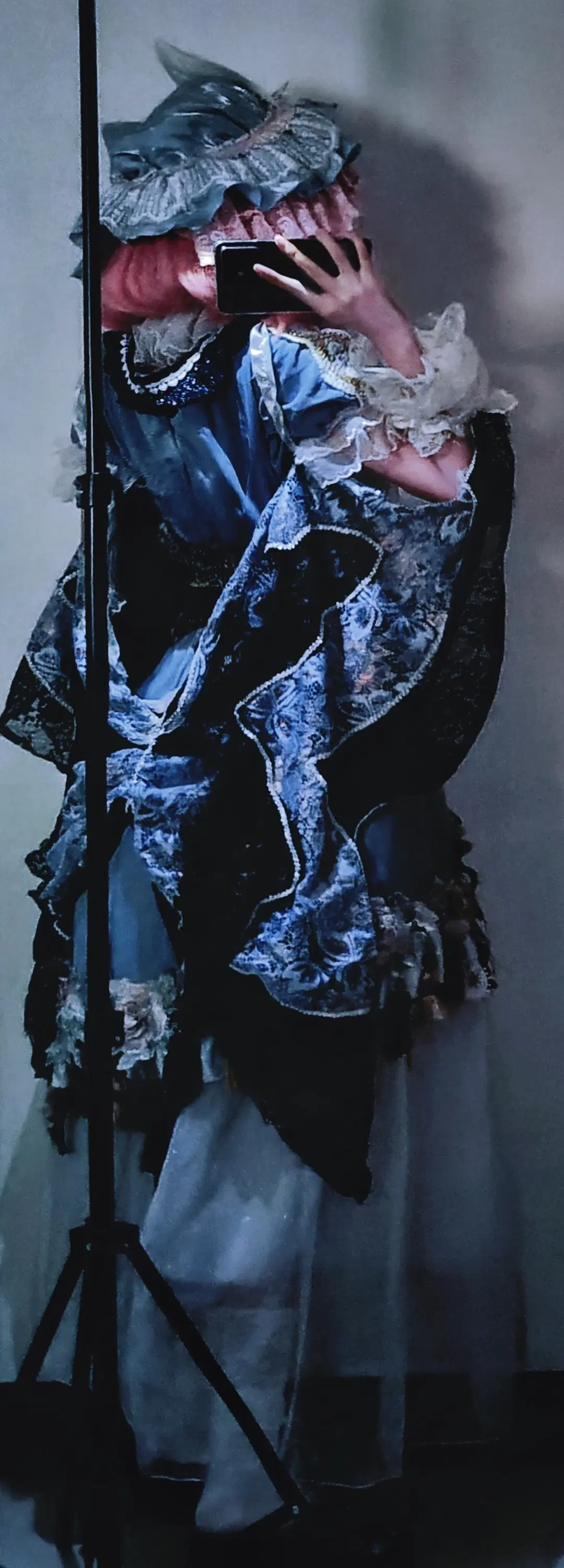【西行寺幽幽子cos】墨染之蝶二设造型与服装细节分享 - 爱抢七旬老太拐杖 - 第3张