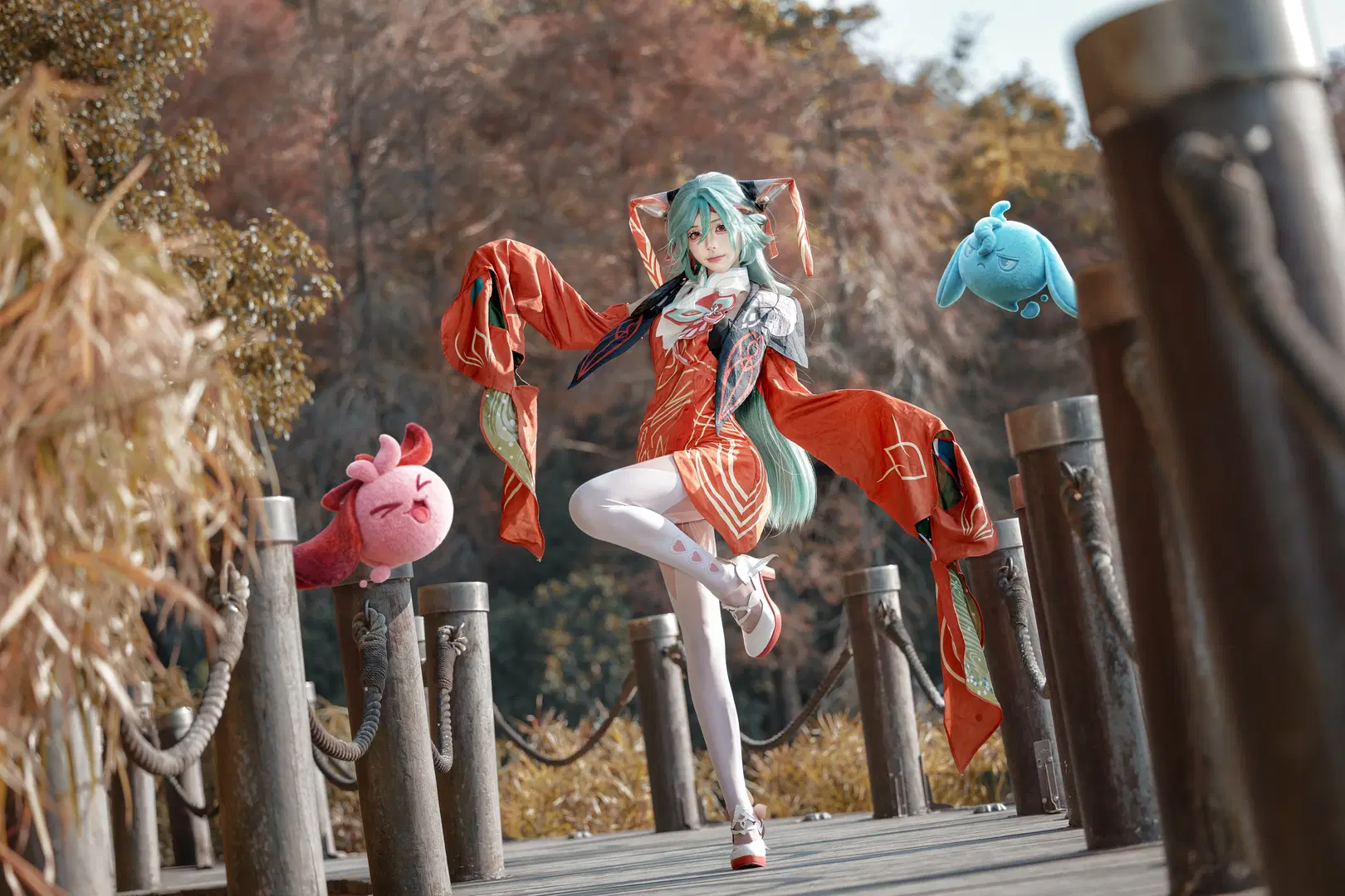 cosplay, 王者荣耀, 少司缘cos, 丝袜, 仙湖植物园