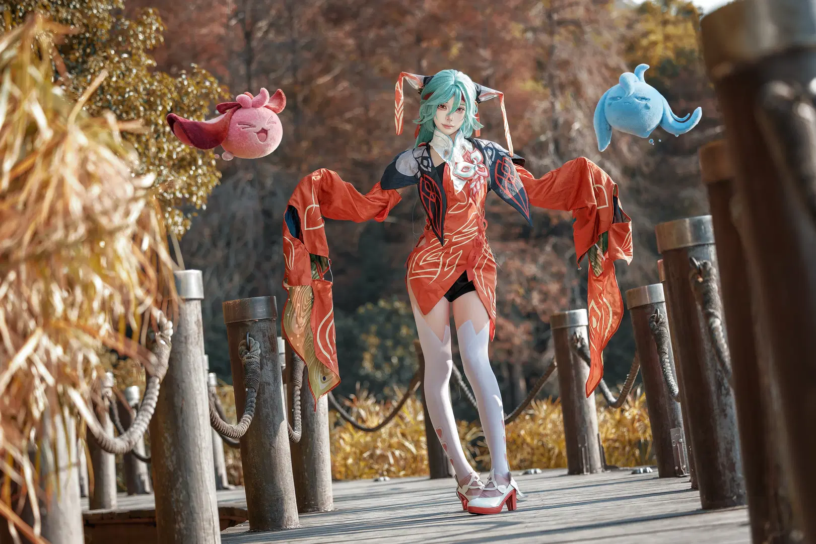 Dyadia cosplay: Honor of Kings Journey of Destiny Blessing at Fairy Lake Botanical Garden by 李知善Oath - Image 3
