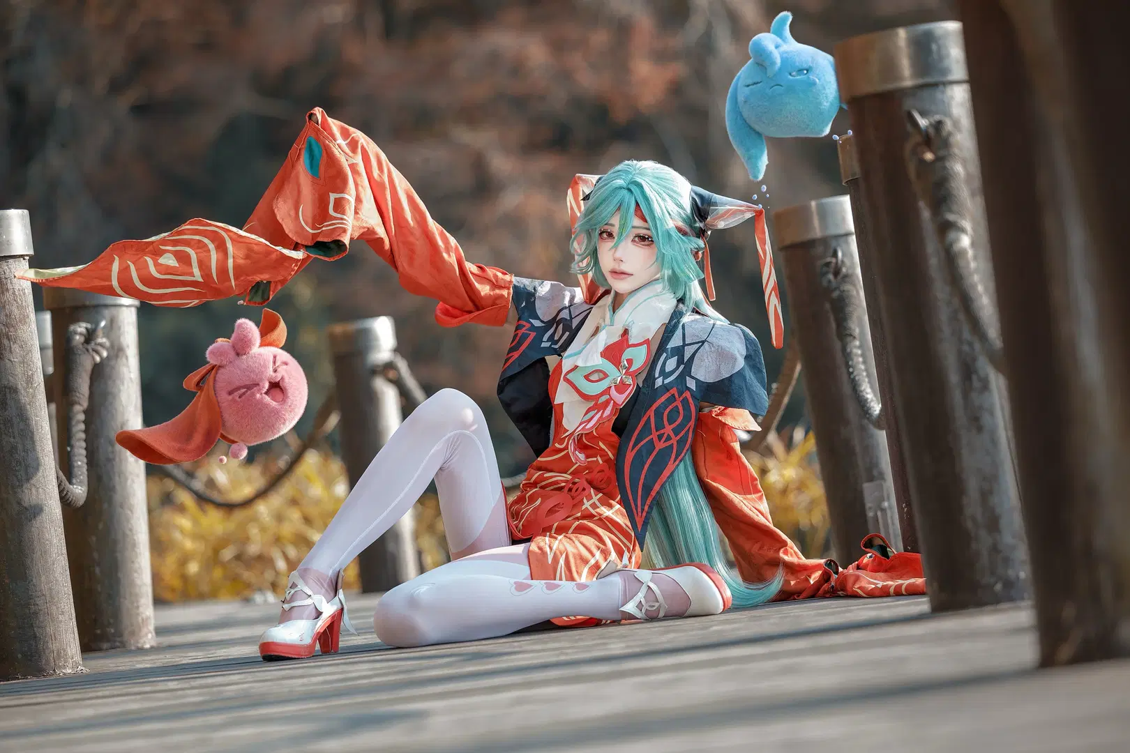 Dyadia cosplay: Honor of Kings Journey of Destiny Blessing at Fairy Lake Botanical Garden by 李知善Oath - Image 5