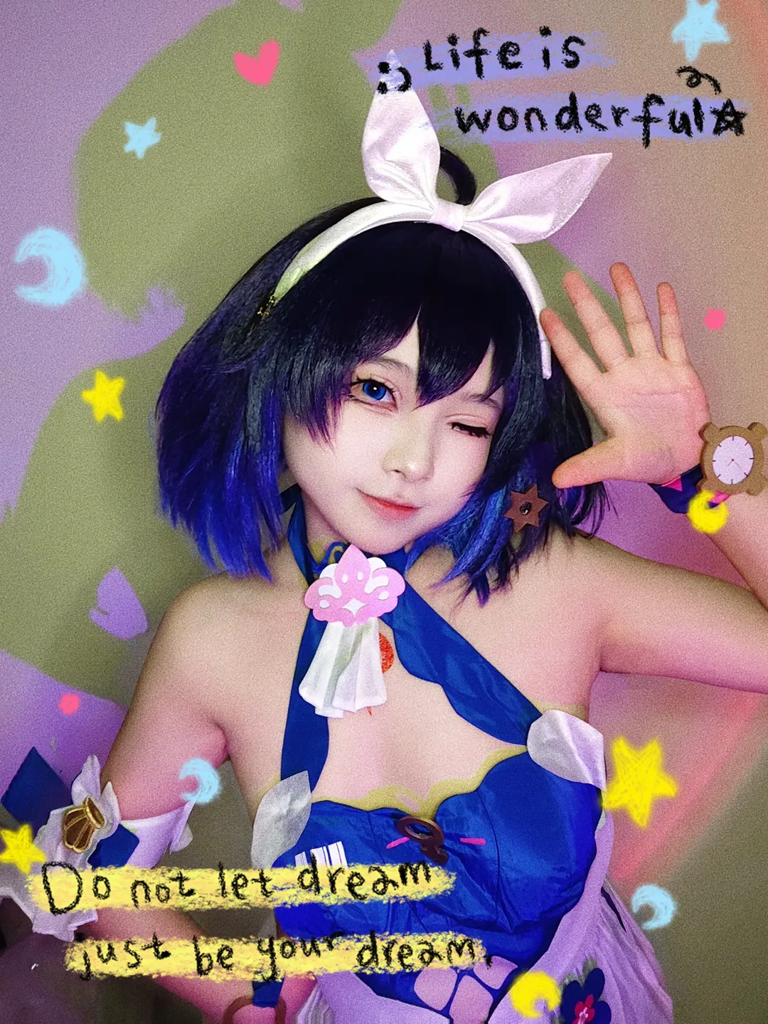 二次元, 希儿cos, 崩坏三, 梦幻少女, 彼岸浪花 - 第1张