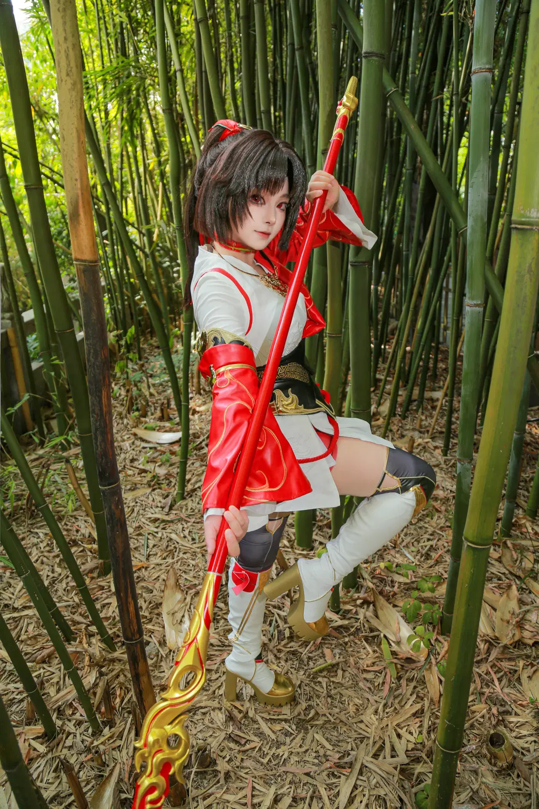 cosplay, 王者榮耀, 雲纓cos, 絲襪, 國風外景