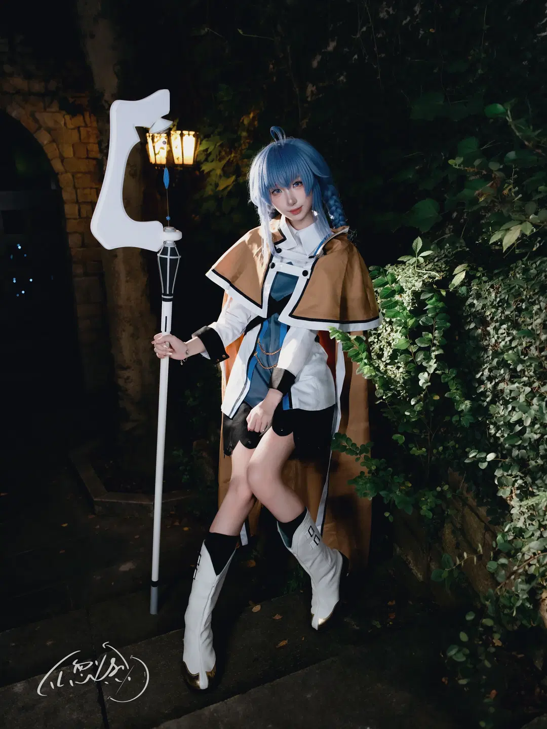 【Roxy cosplay】Mushoku Tensei: Jobless Reincarnation Magician Roxy Day & Night Photoshoot by TL忽必烈 - Image 3