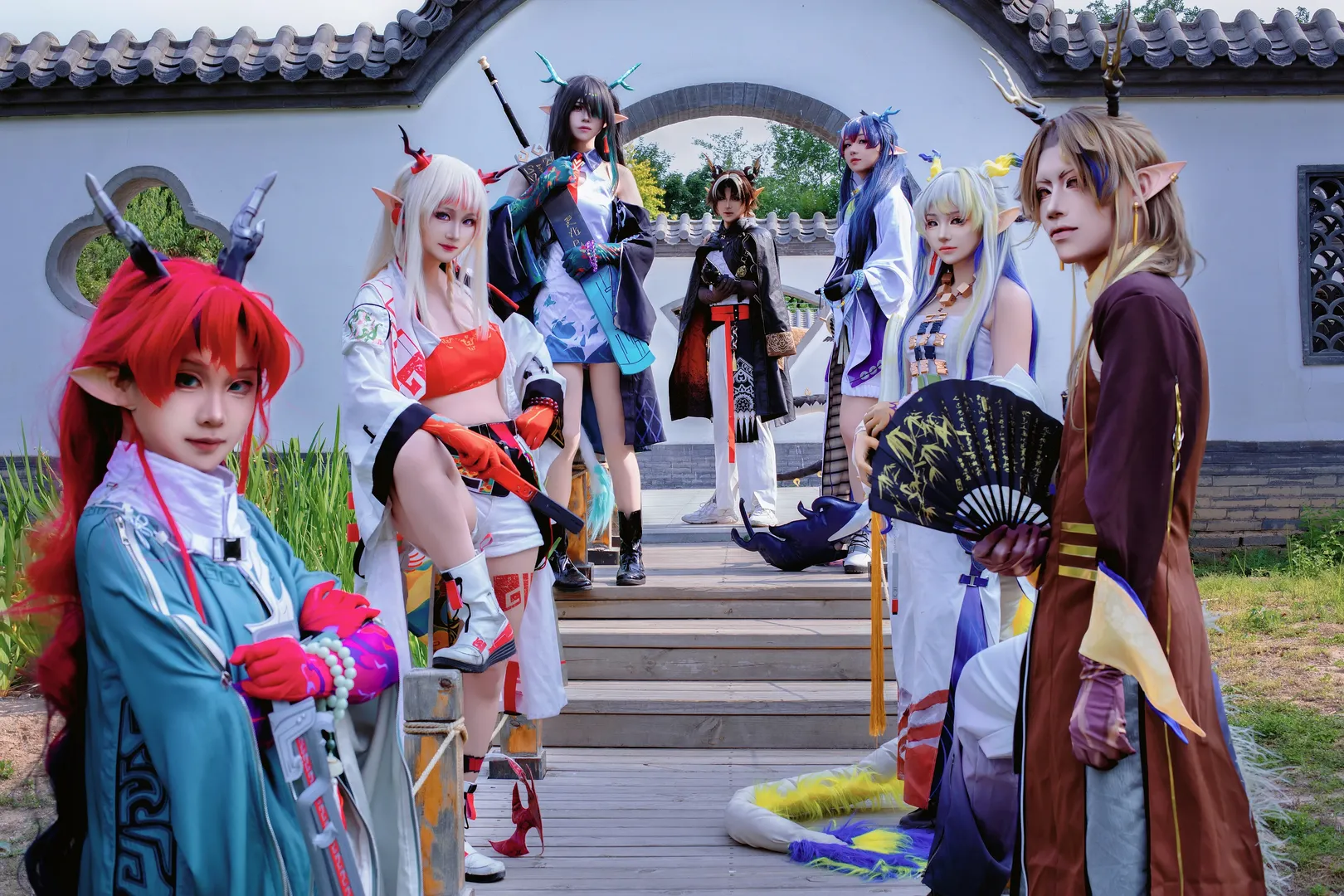 cosplay, 明日方舟, 国风, 团片, 岁家cos - 第2张