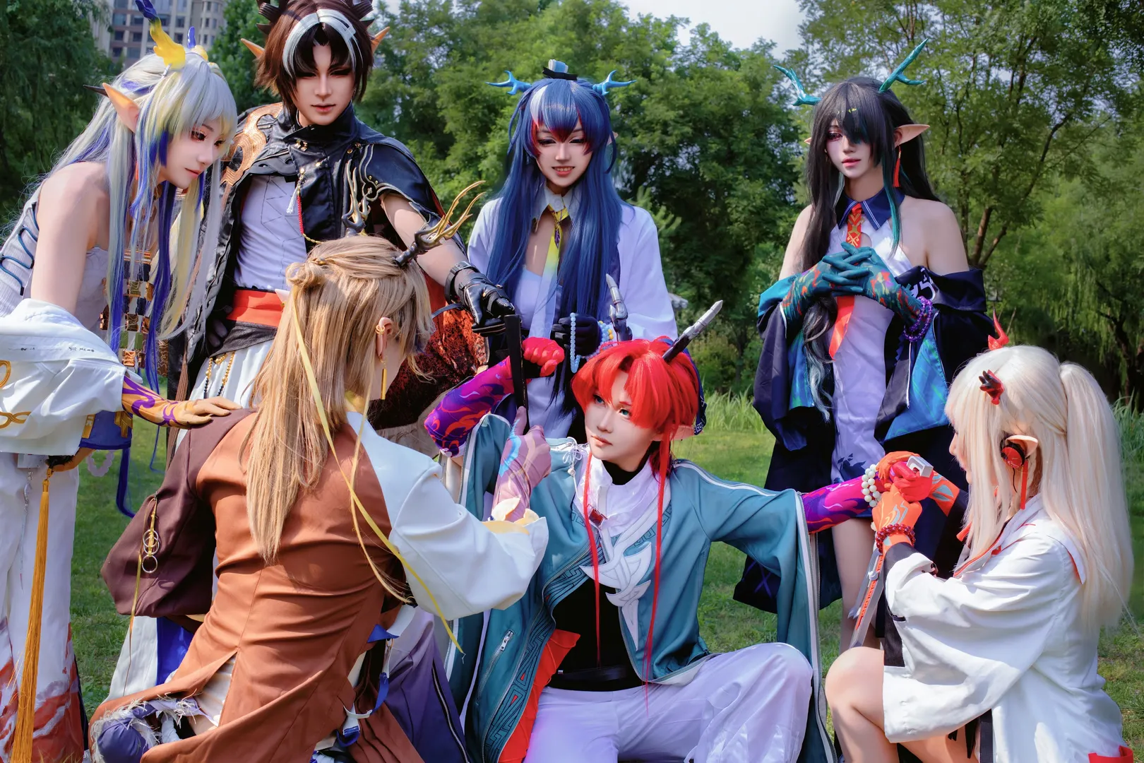 cosplay, 明日方舟, 国风, 团片, 岁家cos - 第4张