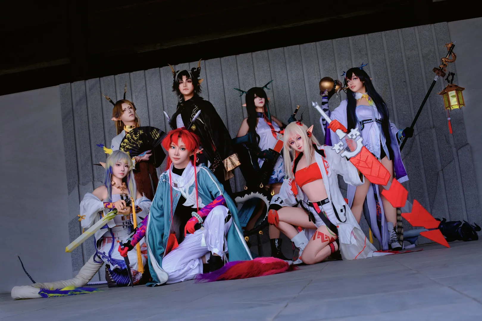 cosplay, 明日方舟, 国风, 团片, 岁家cos
