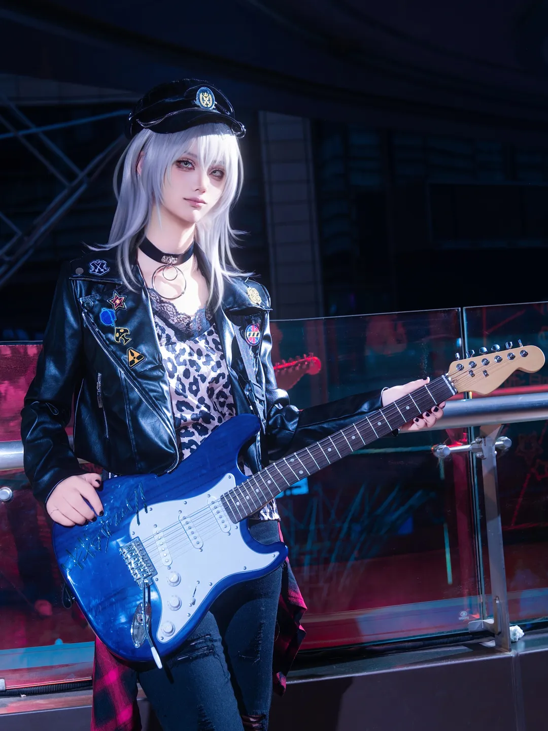 井芹仁菜cos, 河原木桃香cos, 安和昴cos, Girlsbandcry, 丝袜cos - 第3张