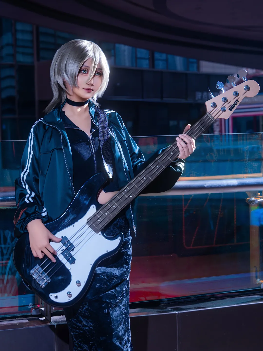 井芹仁菜cos, 河原木桃香cos, 安和昴cos, Girlsbandcry, 丝袜cos - 第5张