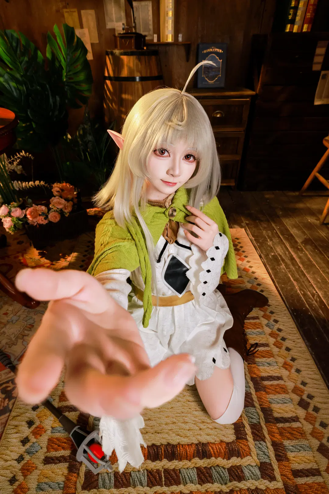 【シルフィ コスプレ】『無職転生』白ママの優しい魔法 - 音饭饭 - 10枚目
