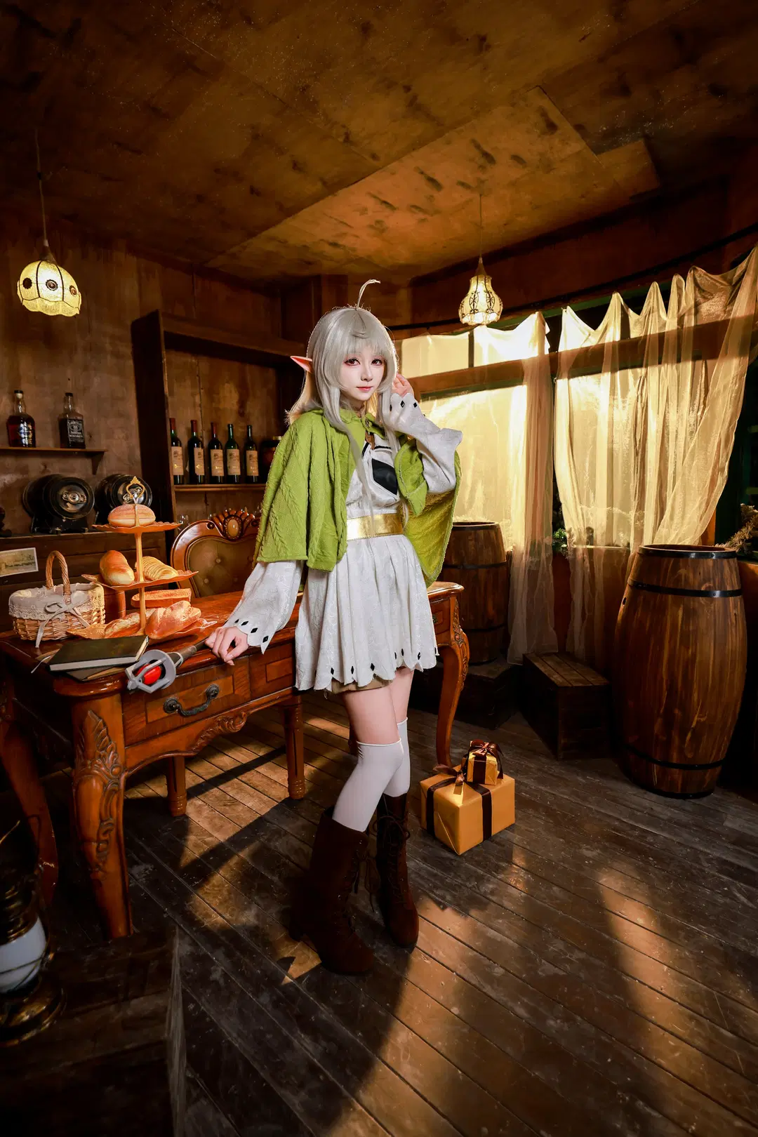 【シルフィ コスプレ】『無職転生』白ママの優しい魔法 - 音饭饭 - 2枚目