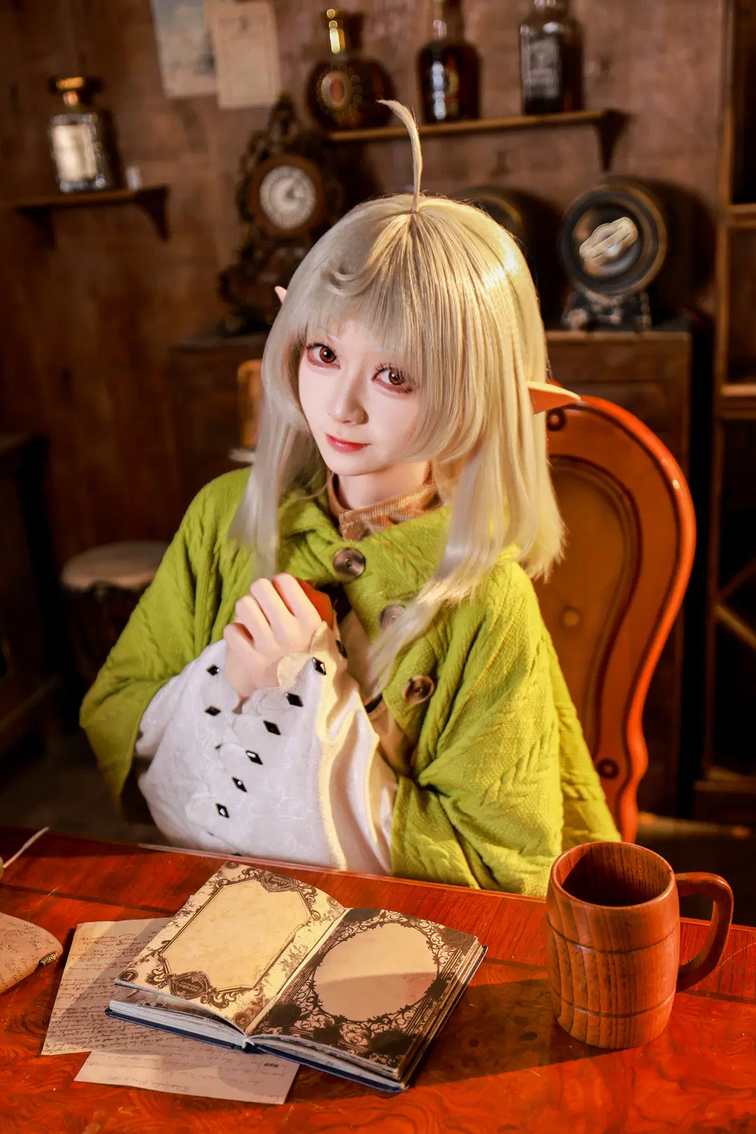 【シルフィ コスプレ】『無職転生』白ママの優しい魔法 - 音饭饭 - 3枚目