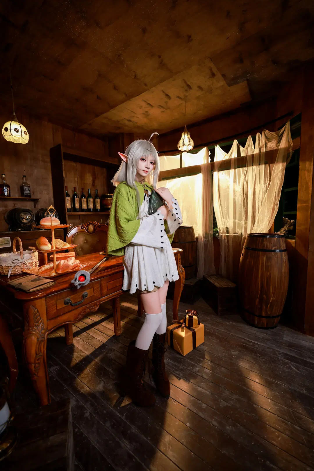 【シルフィ コスプレ】『無職転生』白ママの優しい魔法 - 音饭饭 - 6枚目