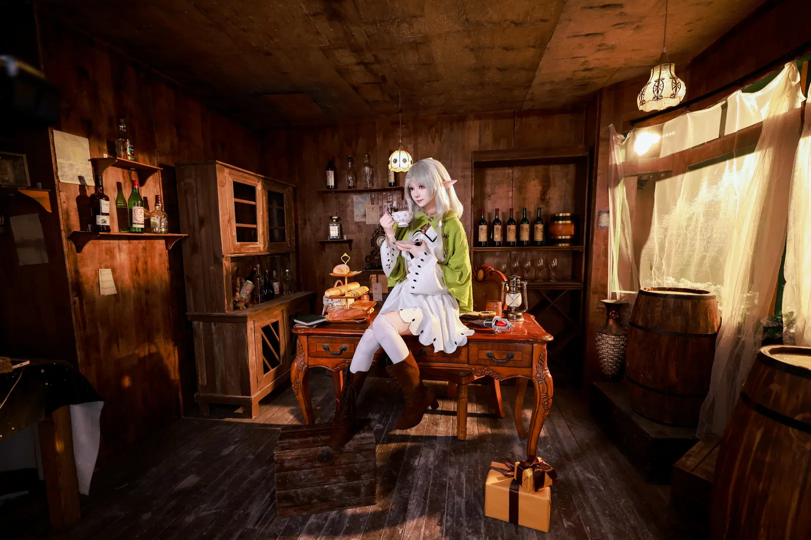 【シルフィ コスプレ】『無職転生』白ママの優しい魔法 - 音饭饭 - 8枚目
