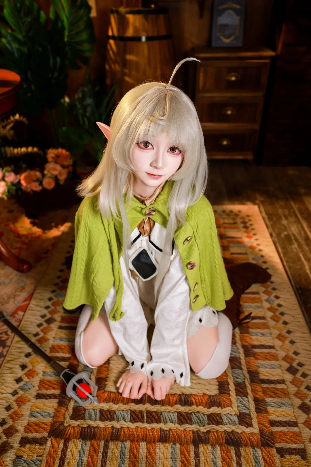 【シルフィ コスプレ】『無職転生』白ママの優しい魔法 - 音饭饭 - 9枚目