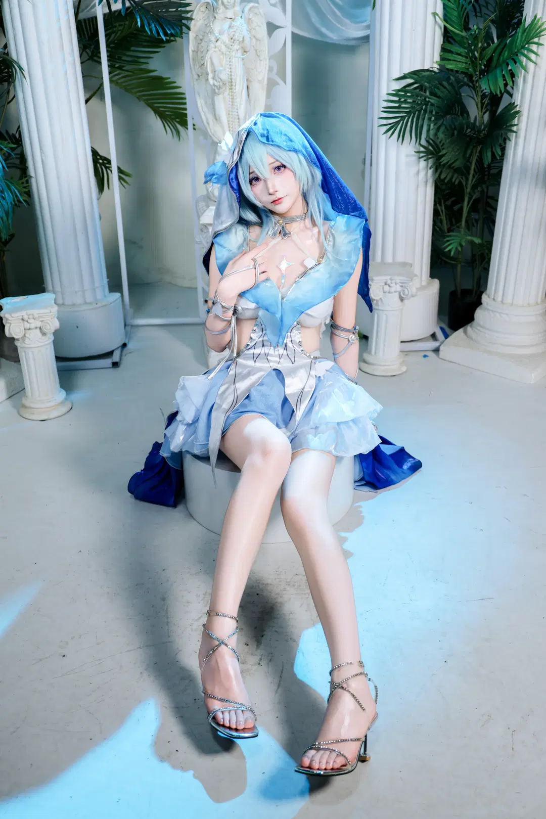 鸣潮, 二次元摄影, 守岸人cos, 游戏cosplay, 丝袜