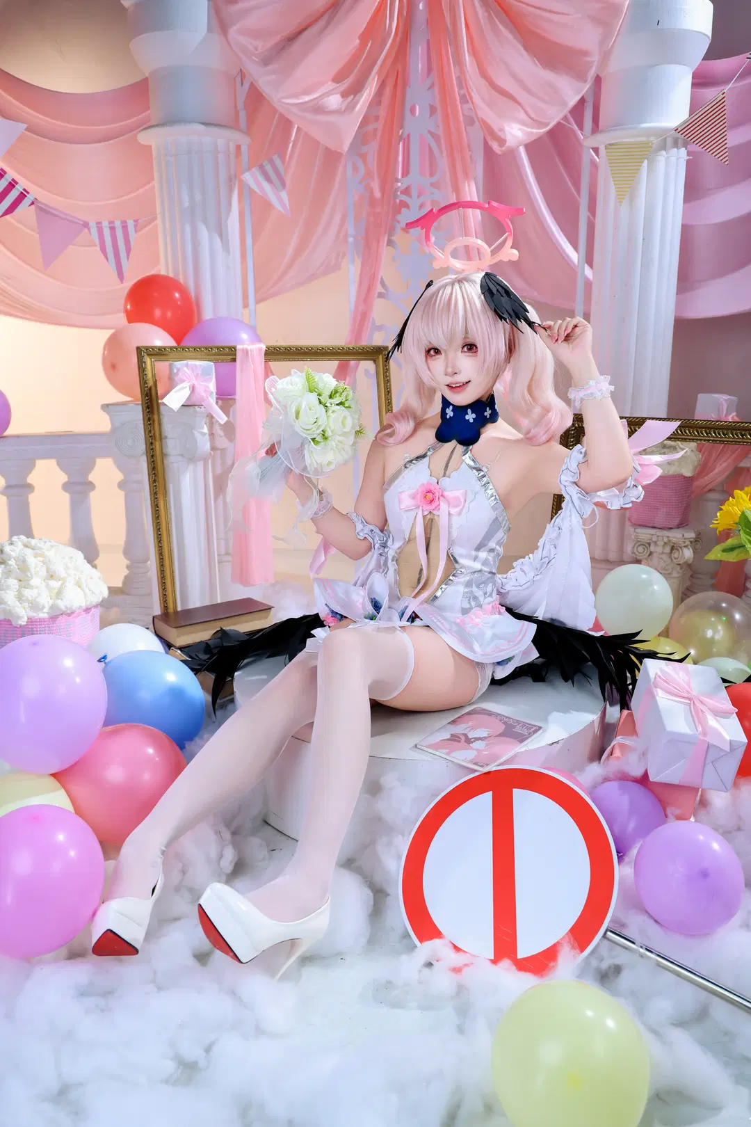 【下江小春cos】純白誓約下的反差感 - 音饭饭 - 第2張
