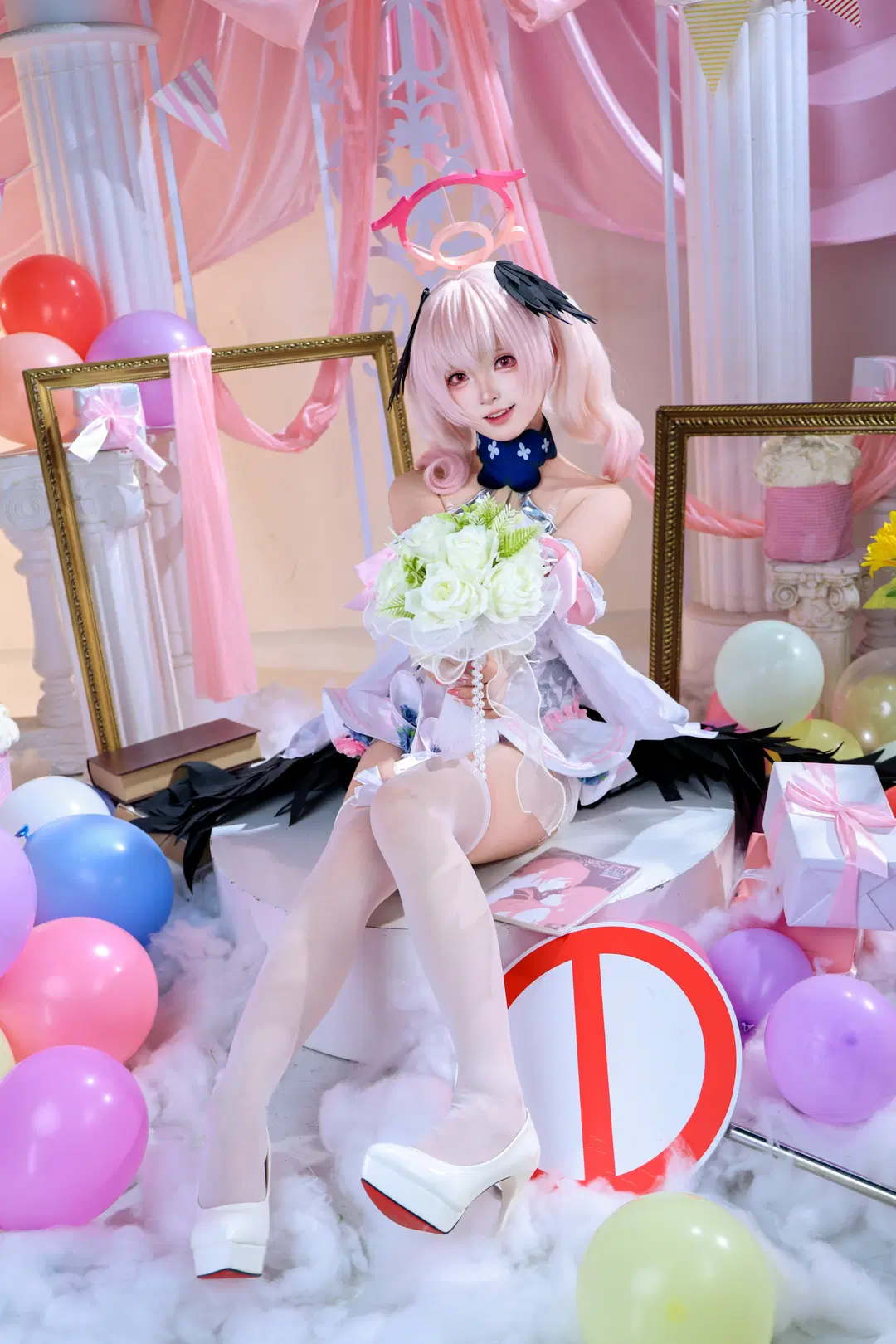 【下江小春cos】純白誓約下的反差感 - 音饭饭 - 第3張