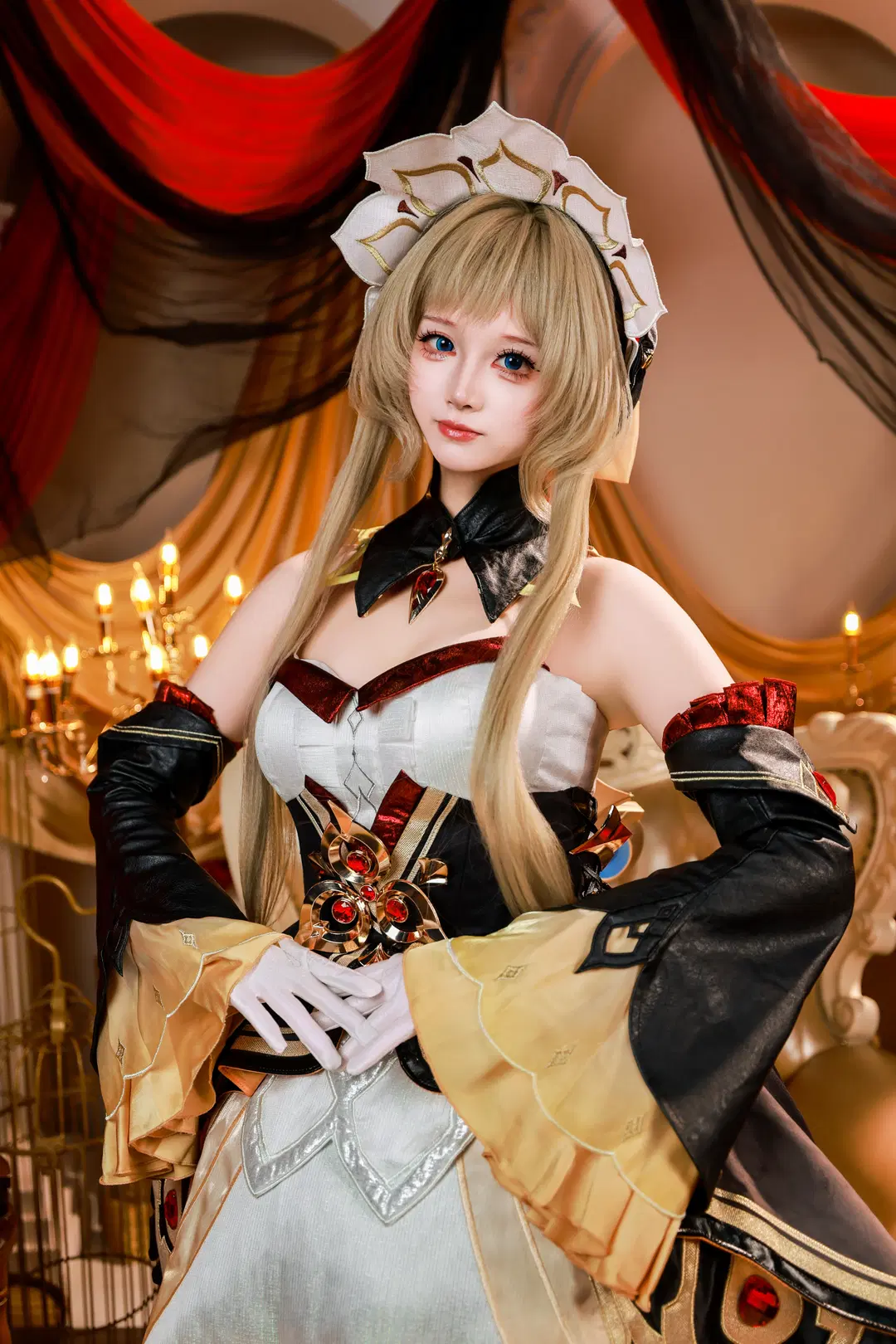 【傀儡・サンドローネ コスプレ】『原神』ファデュイ執行官の精緻なドール感を表現 - 音饭饭 - 4枚目