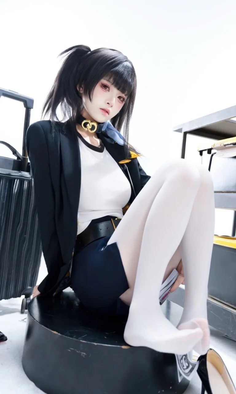 【索拉cos】NIKKE勝利女神裡的雙馬尾黑西裝富婆 - Ludo - 第4張