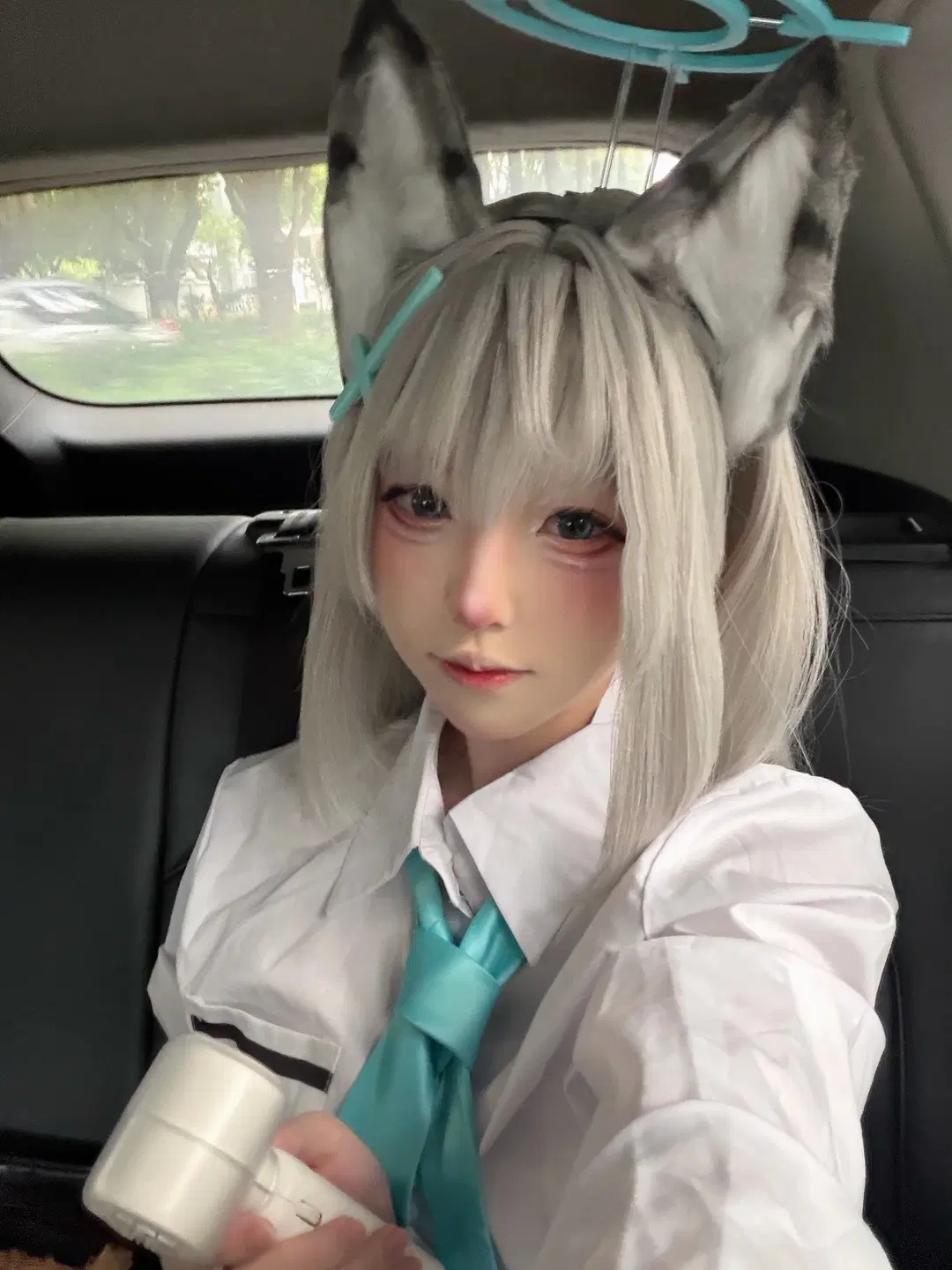 【砂狼白子cos】蔚藍檔案裡的冷感少女隨拍分享 - 咕咕不咕zZ（图文号 - 第2張