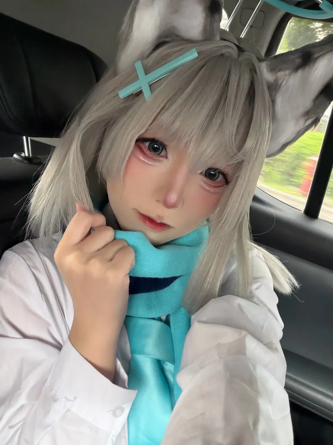 【砂狼白子cos】蔚藍檔案裡的冷感少女隨拍分享 - 咕咕不咕zZ（图文号 - 第3張