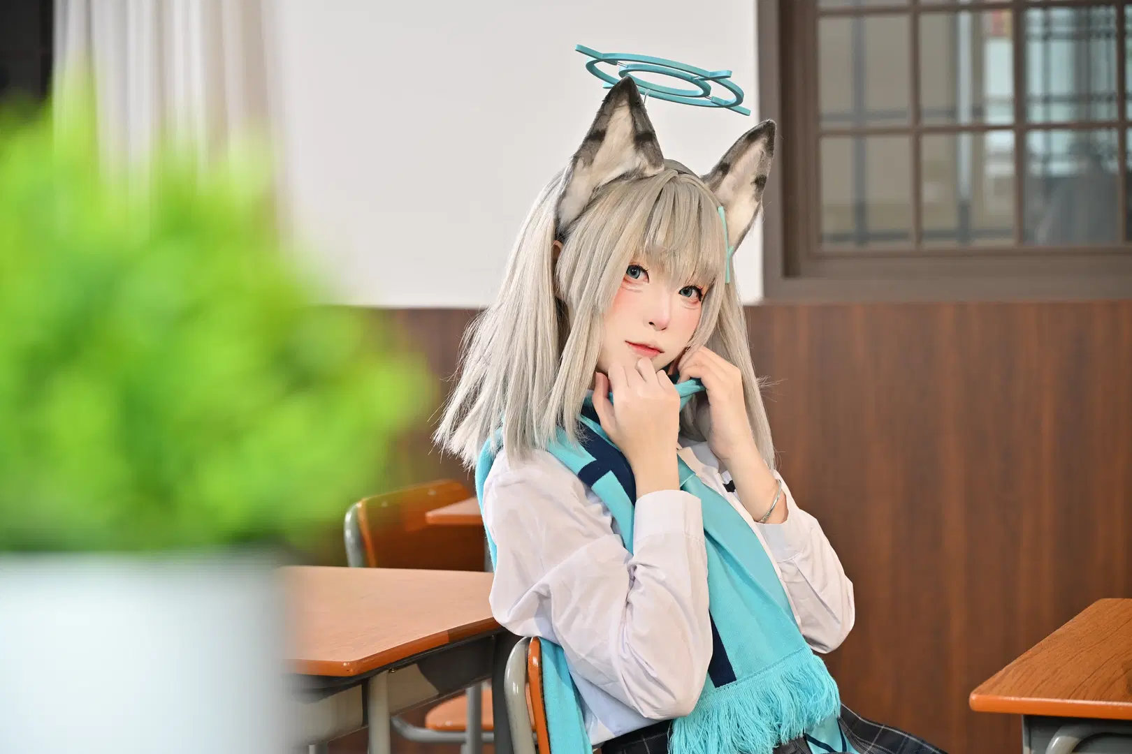 【砂狼白子cos】蔚藍檔案 咕咕小課堂開課啦 - 咕咕不咕zZ（图文号 - 第3張
