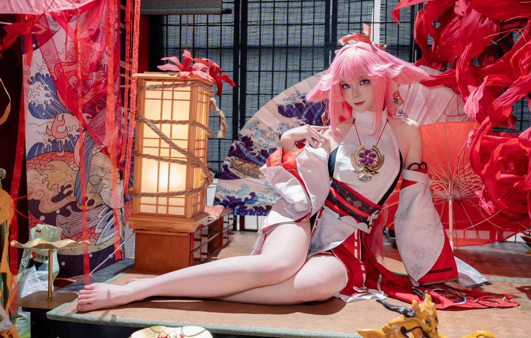 【殷紫萍cos】夏日限定清凉国风装扮 - 海苔不吃桃 - 第11张
