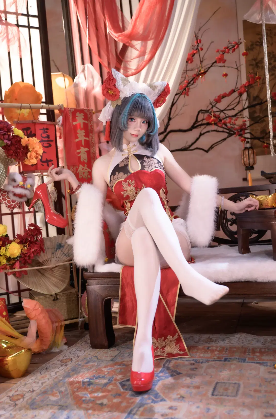 【殷紫萍cos】夏日限定清凉国风装扮 - 海苔不吃桃 - 第12张