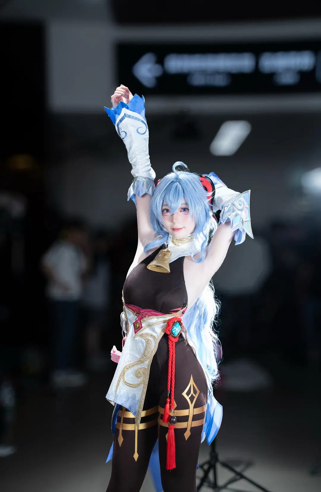 【殷紫萍cos】夏日限定清凉国风装扮 - 海苔不吃桃 - 第5张