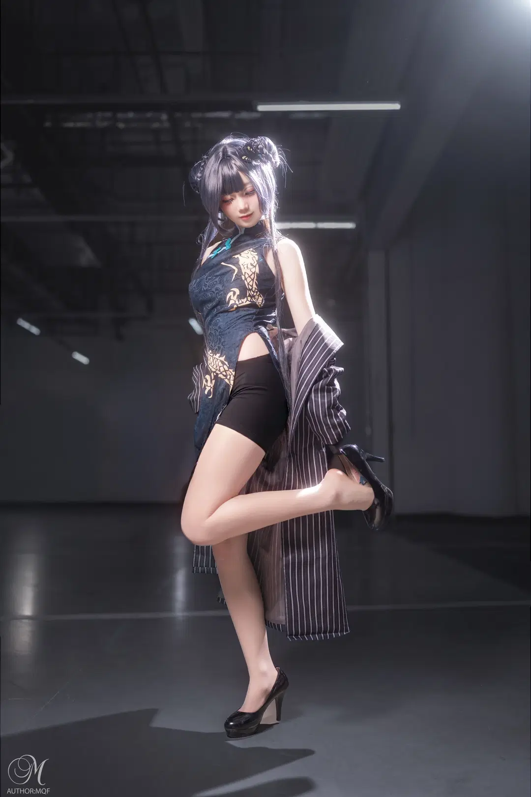 【殷紫萍cos】夏日限定清凉国风装扮 - 海苔不吃桃 - 第8张