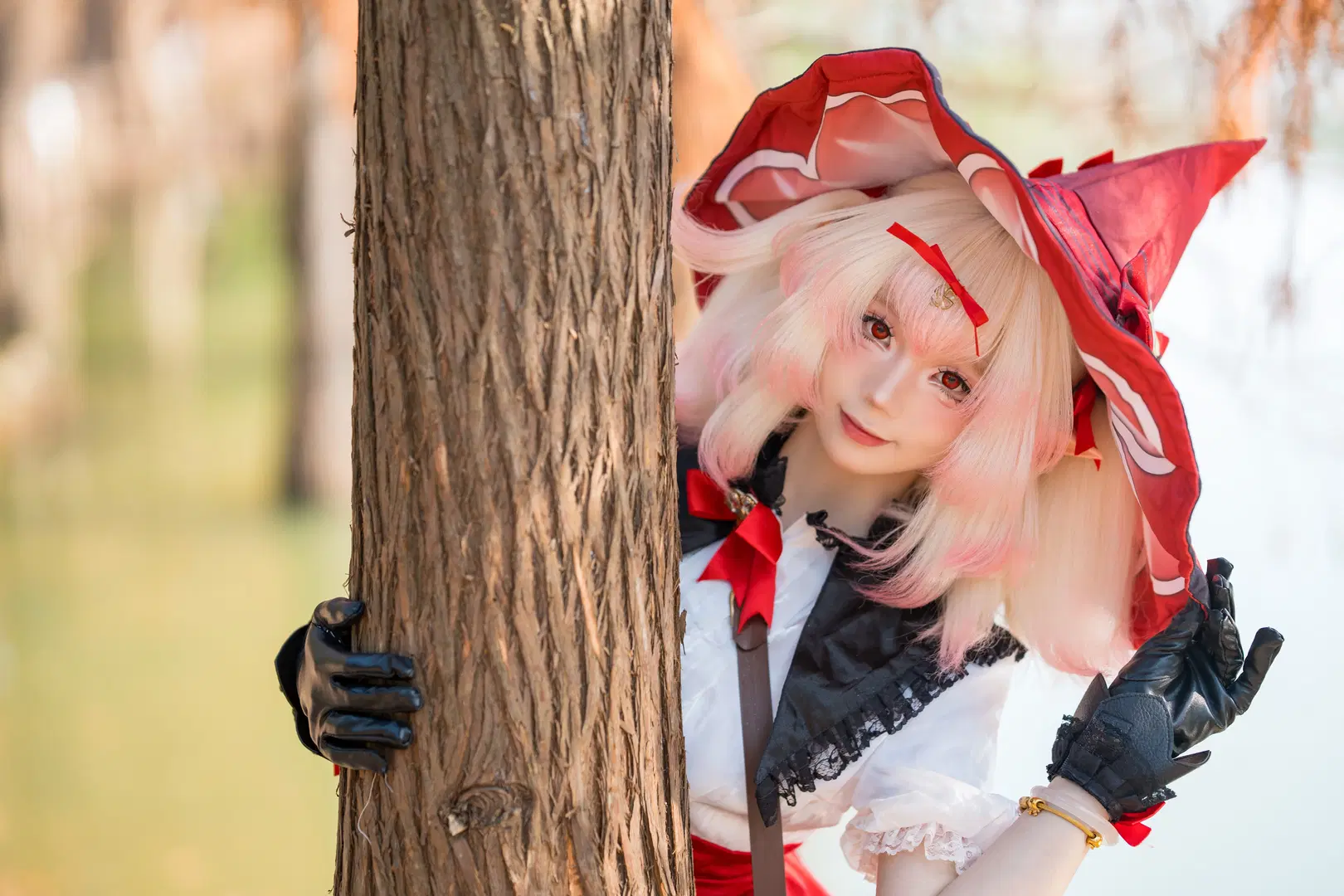 [Klee Cosplay] Genshin Impact Outdoor Forest Light and Shadow Shoot Log by 海苔不吃桃 - Image 2