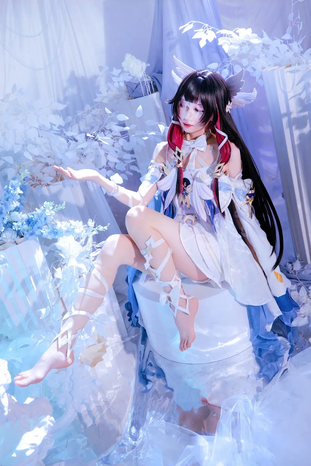 原神, 哥伦比娅cos, 愚人众, cosplay摄影, 少女cos
