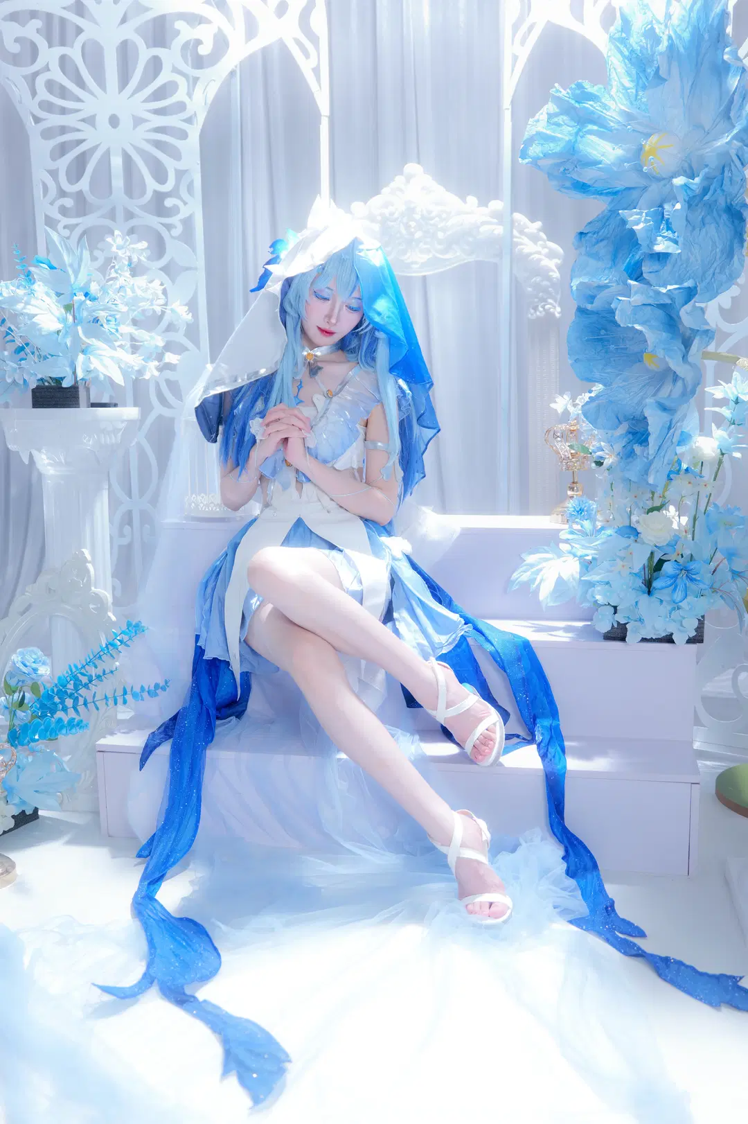 【守岸人cos】鸣潮黑海岸的蓝色幻梦 - 貓羽www - 第3张