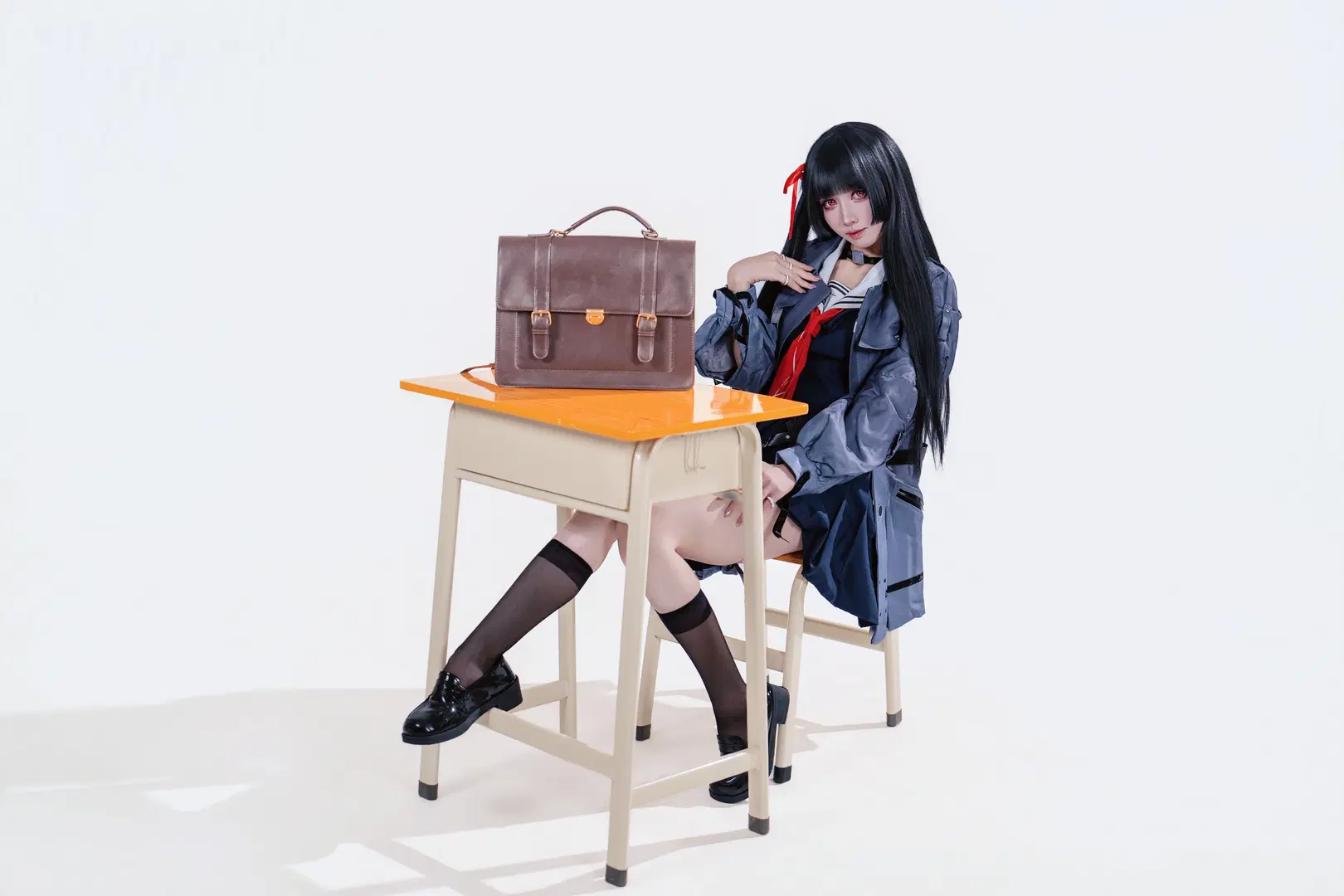 [Chisa cosplay] Wuthering Waves After-School Desk Time by 貓羽www - Image 9