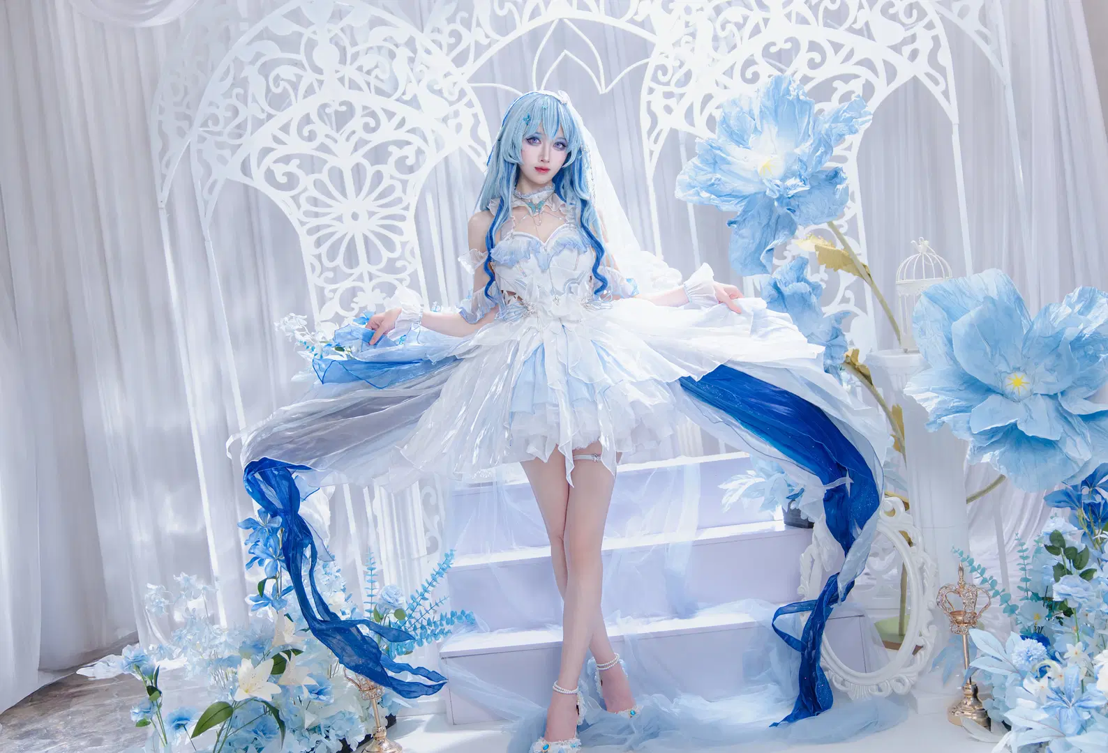 【ショアキーパー コスプレ】鳴潮 ショアキーパー 花嫁「いつまでも、どこまでも」 - 貓羽www - 2枚目
