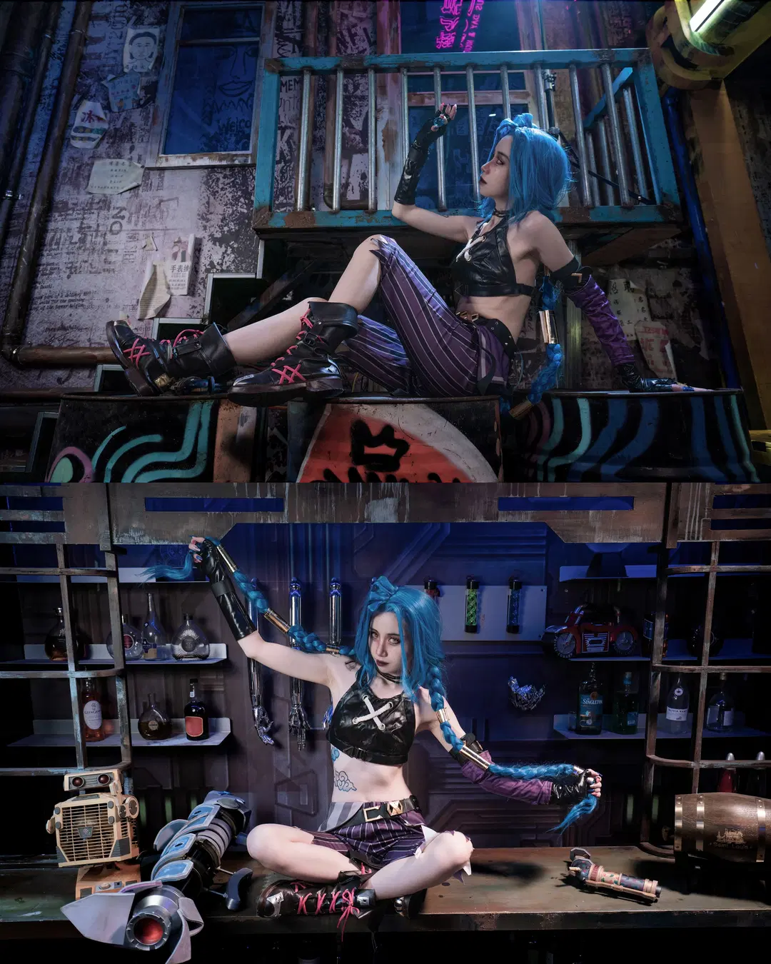 【ジンクスコスプレ】『アーケイン』ジンクスのウェイストランド風コスプレ写真 - 貓羽www - 2枚目