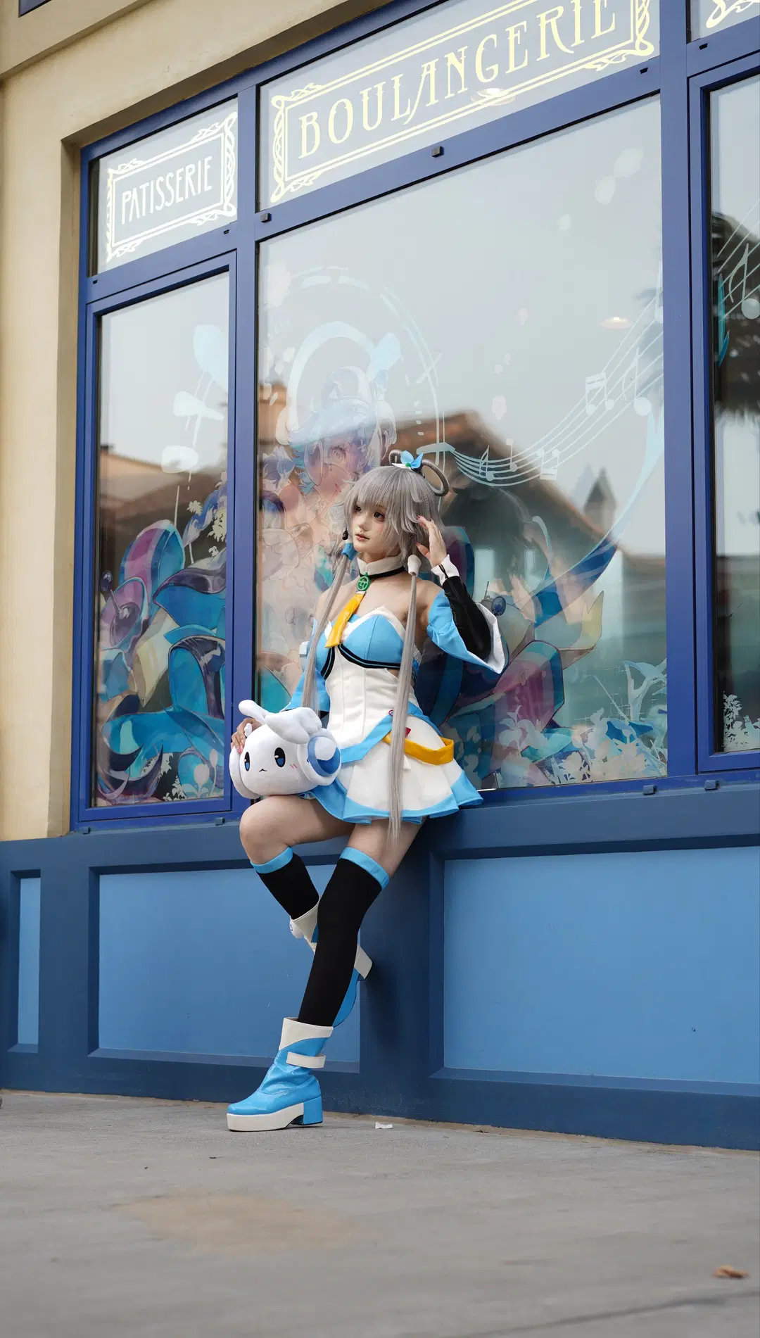 [Luo Tianyi cosplay] Virtual Idol 14th Anniversary Outdoor Shoot Log by 村上図図 - Image 4