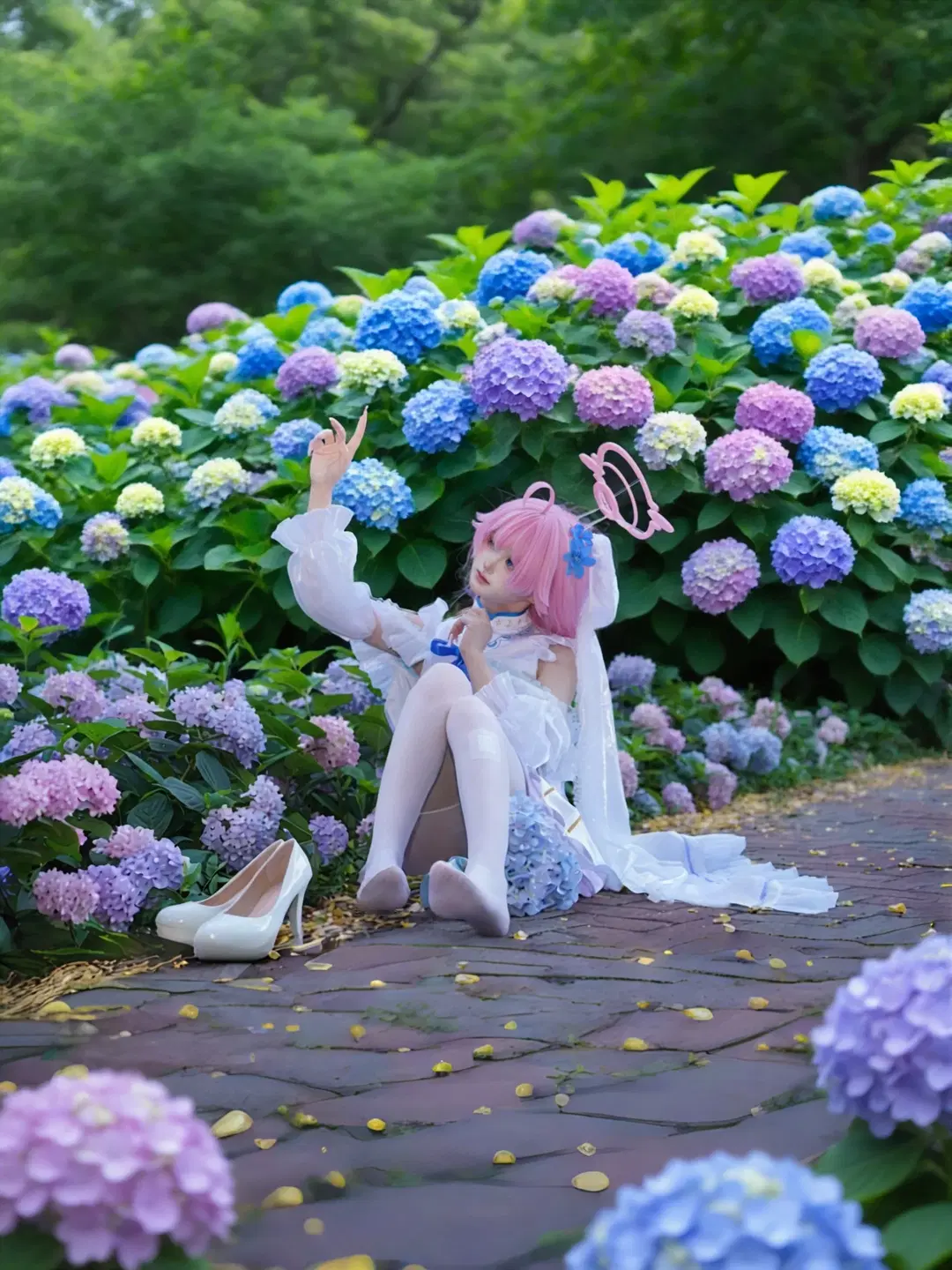 【小鸟游星野cos】蔚蓝档案的无尽夏花海记录 - 村上図図 - 第3张