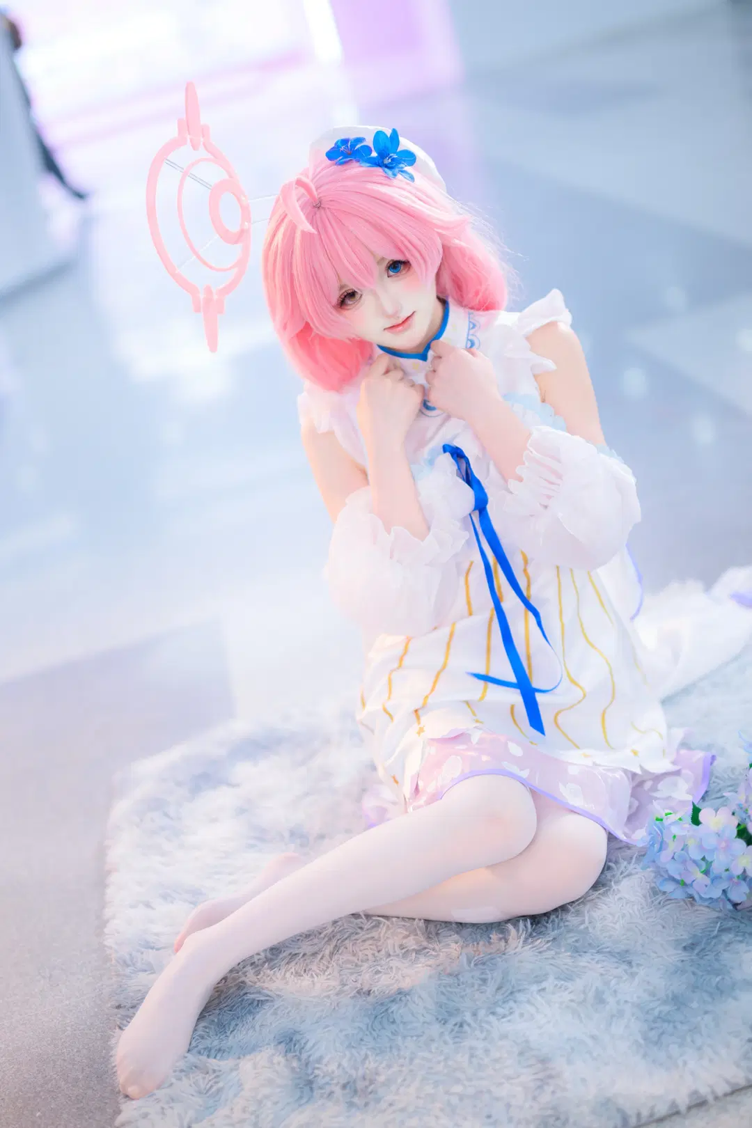 [Takanashi Hoshino cosplay] Blue Archive Pink-Haired Girl Photoshoot Record by 村上図図 - Image 4