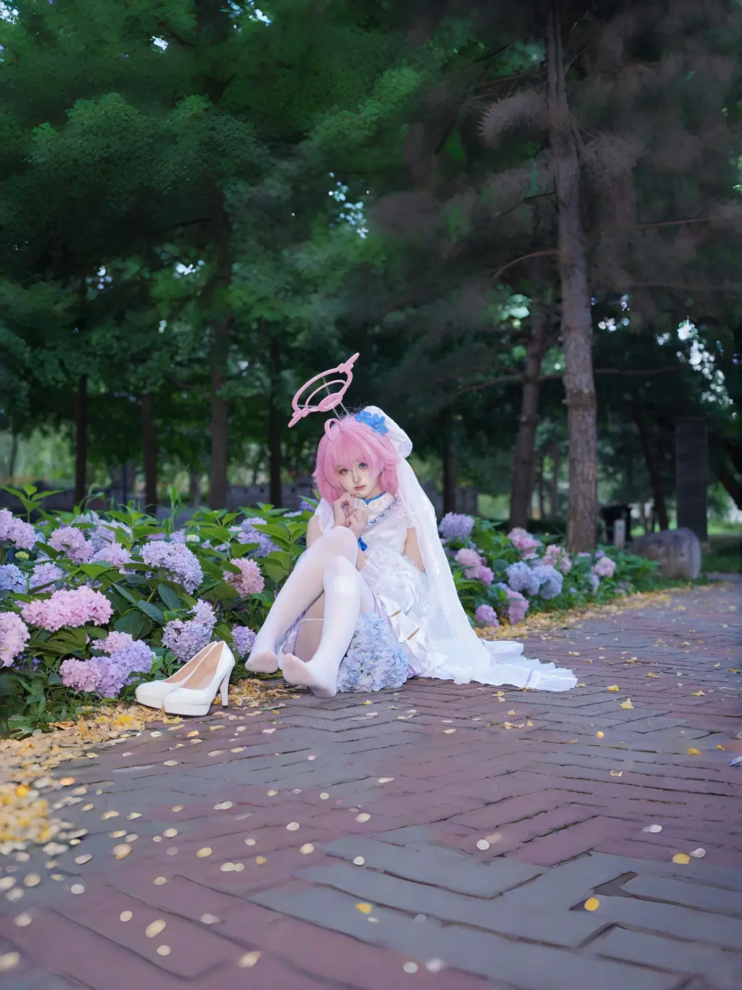 【小鳥遊星野cos】蔚藍檔案裡的慵懶假日 - 村上図図 - 第4張