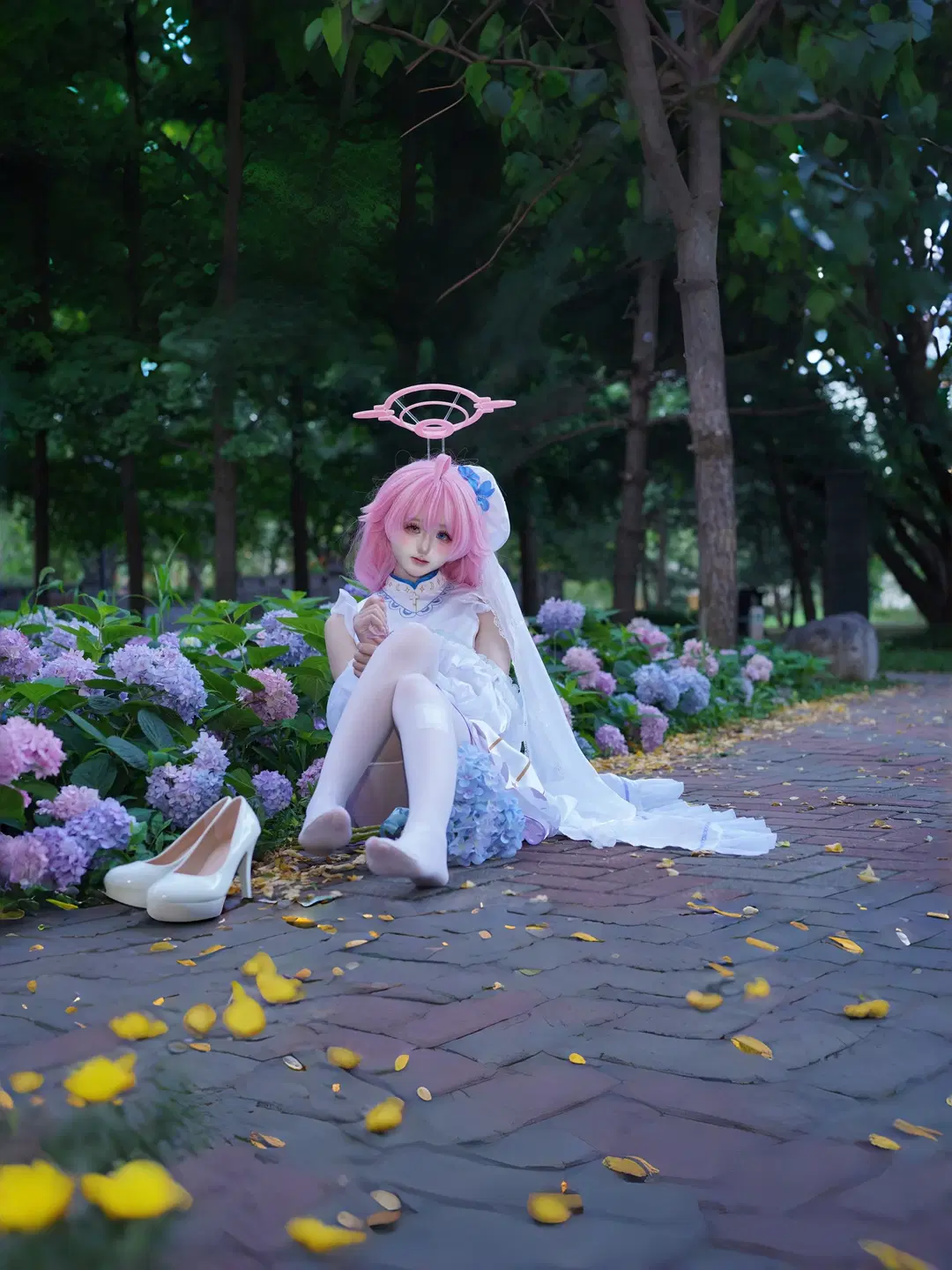 【小鳥遊星野cos】蔚藍檔案裡的慵懶假日 - 村上図図 - 第5張