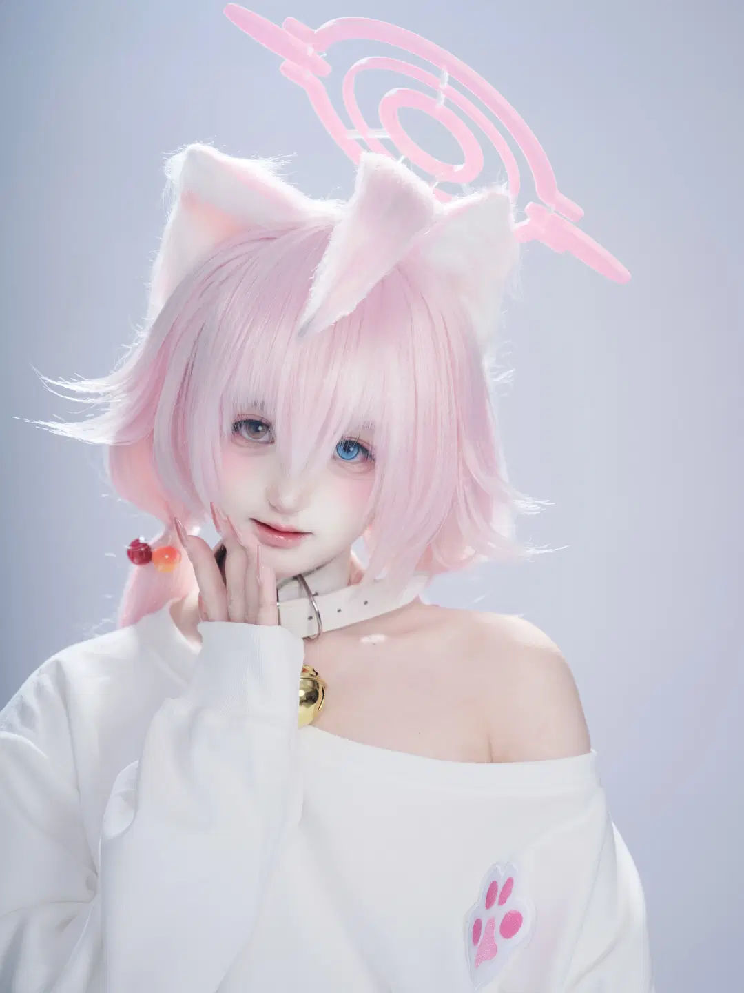 【小鸟游星野cos】蔚蓝档案的粉发猫猫日常 - 村上図図 - 第2张