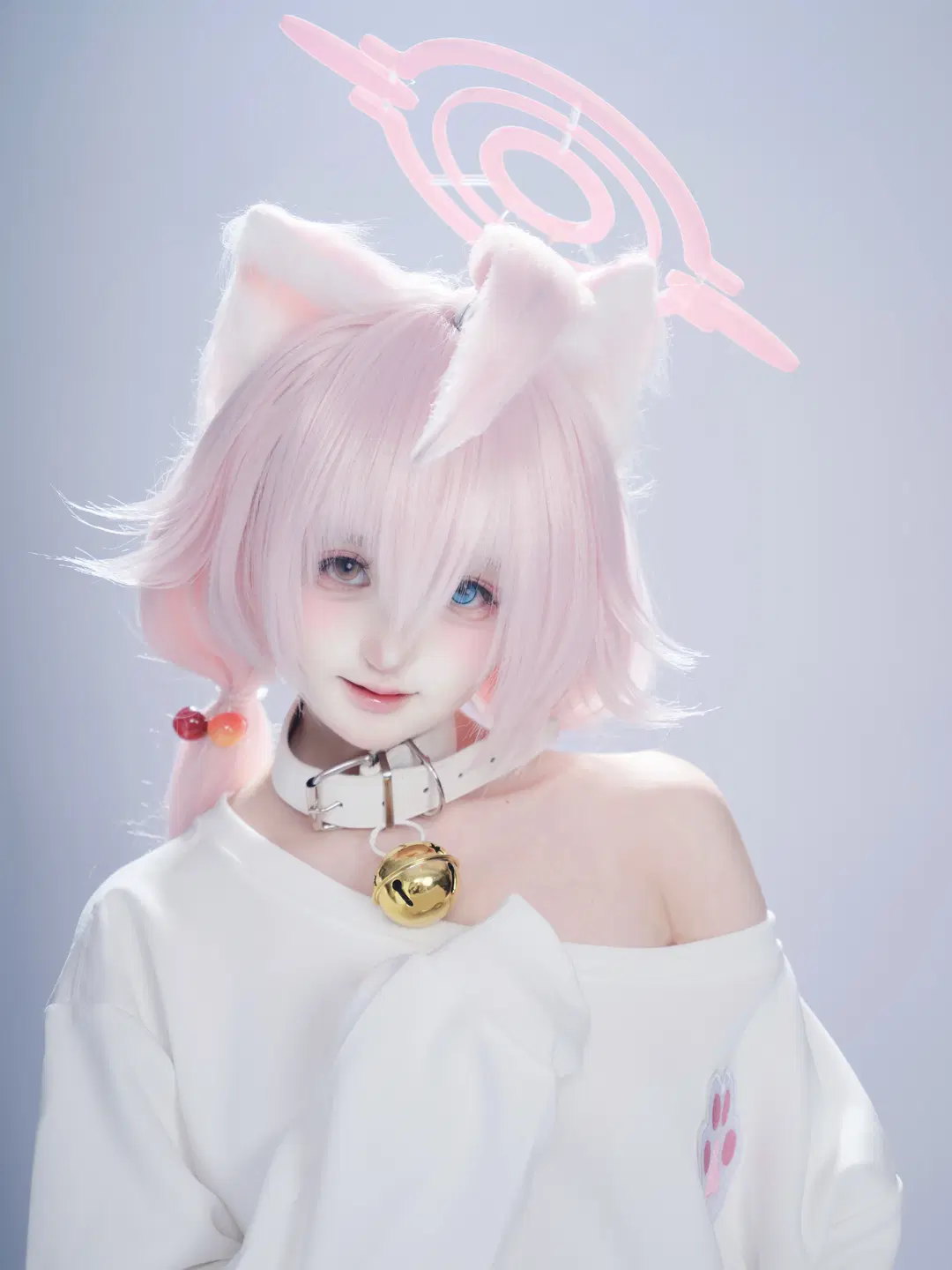 【小鸟游星野cos】蔚蓝档案的粉发猫猫日常 - 村上図図 - 第3张