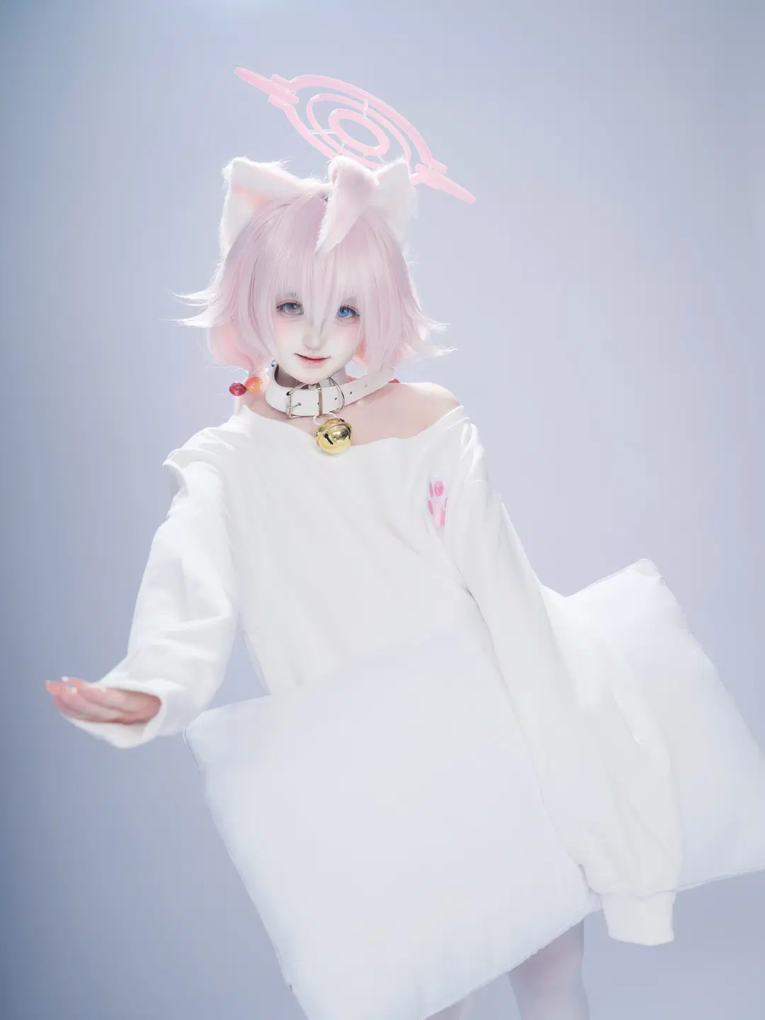 【小鸟游星野cos】蔚蓝档案的粉发猫猫日常 - 村上図図 - 第4张