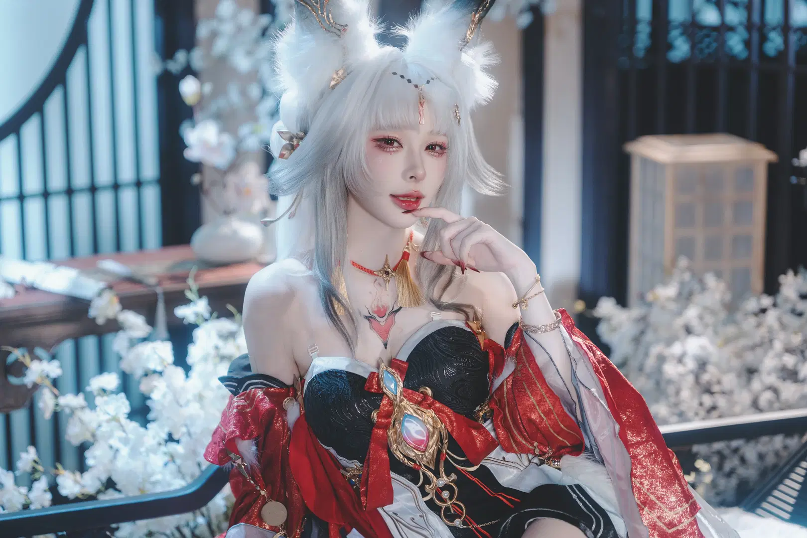 【心月狐cos】玄方城的靈狐，自月色深處而來 - 粥粥 - 第3張